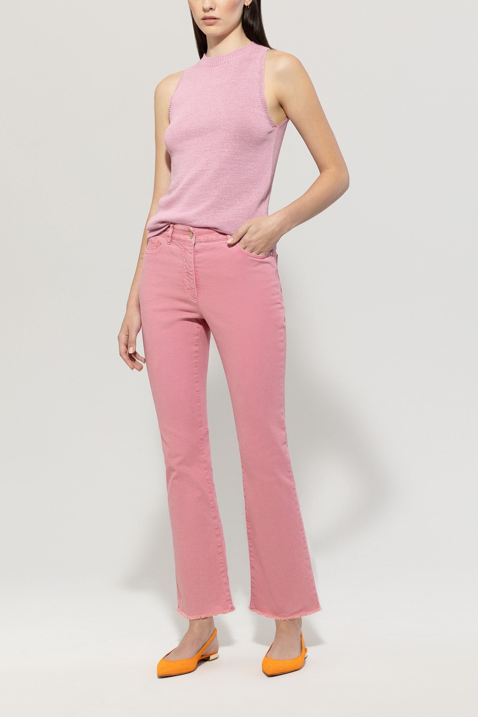 Stricktop aus Leinen-Mix-Strick & Pullover-Luisa Cerano-ARCHIVIST