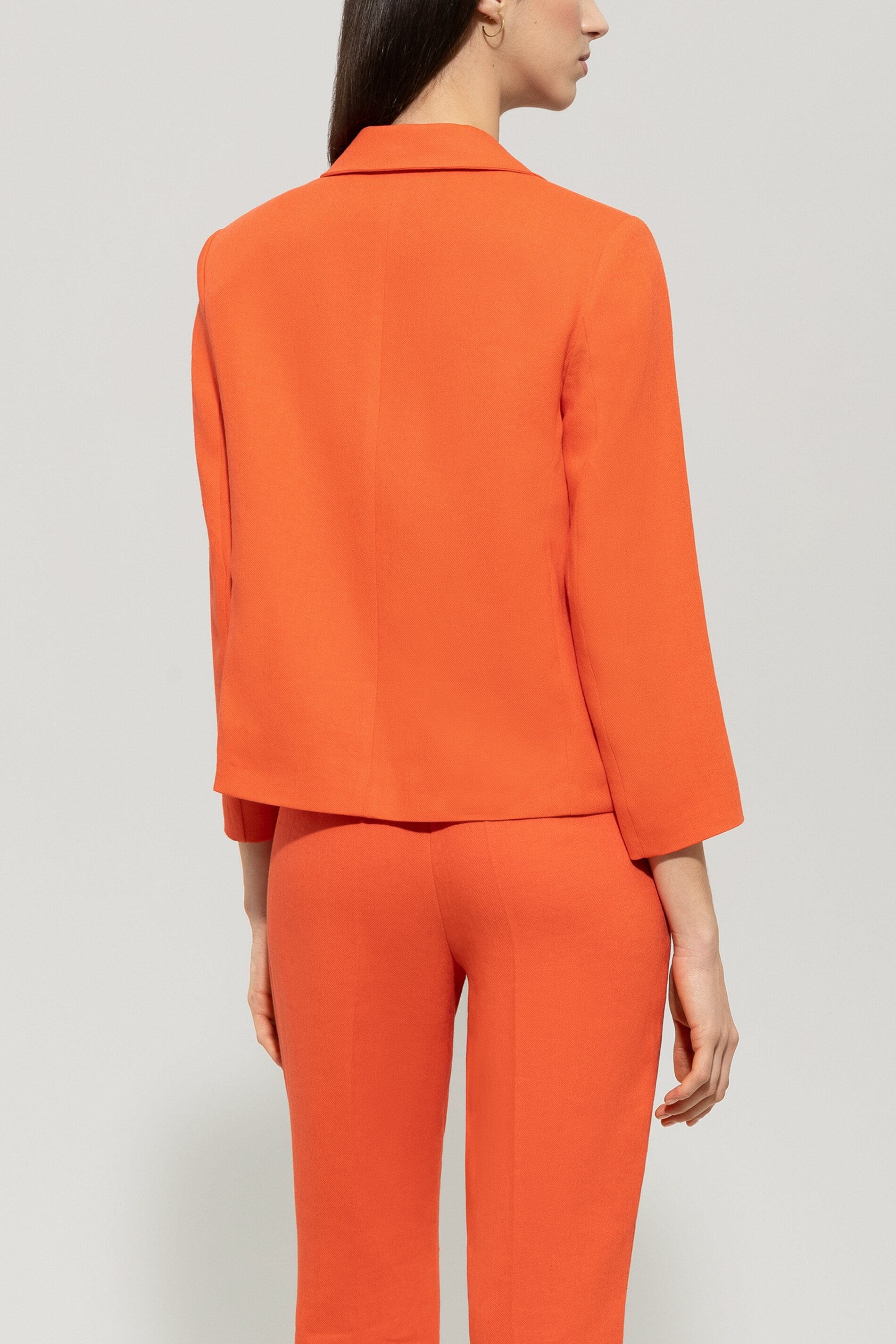 Blazer aus Leinen-Mix