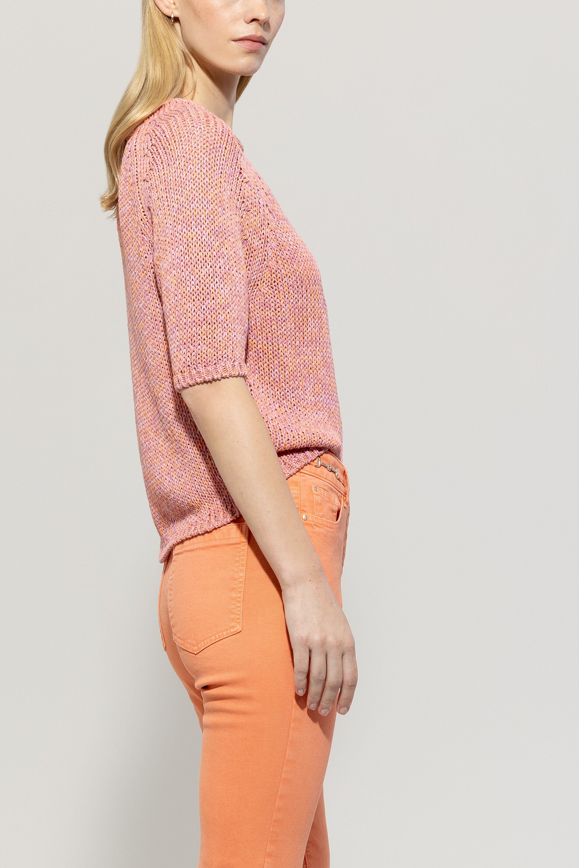 Pullover aus Leinen-Mix