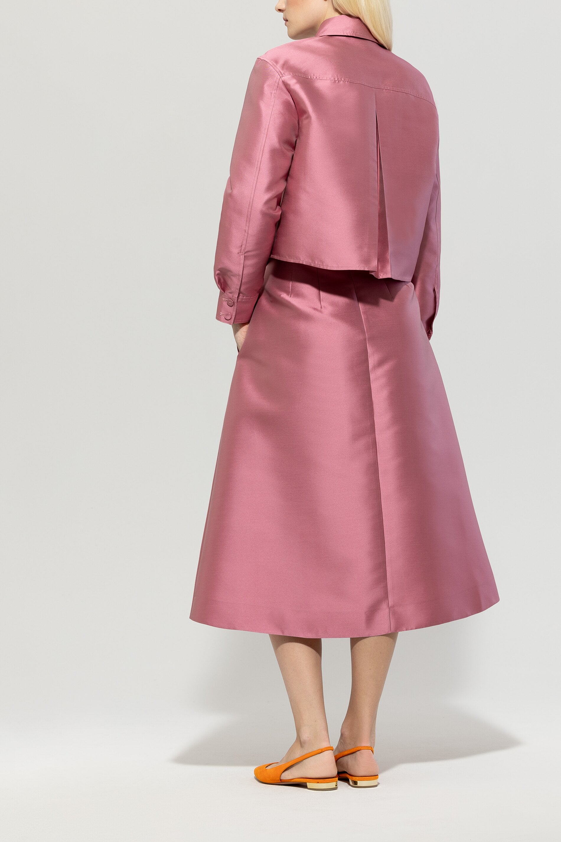 Twill-Midirock-Kleider & Röcke-Luisa Cerano-ARCHIVIST