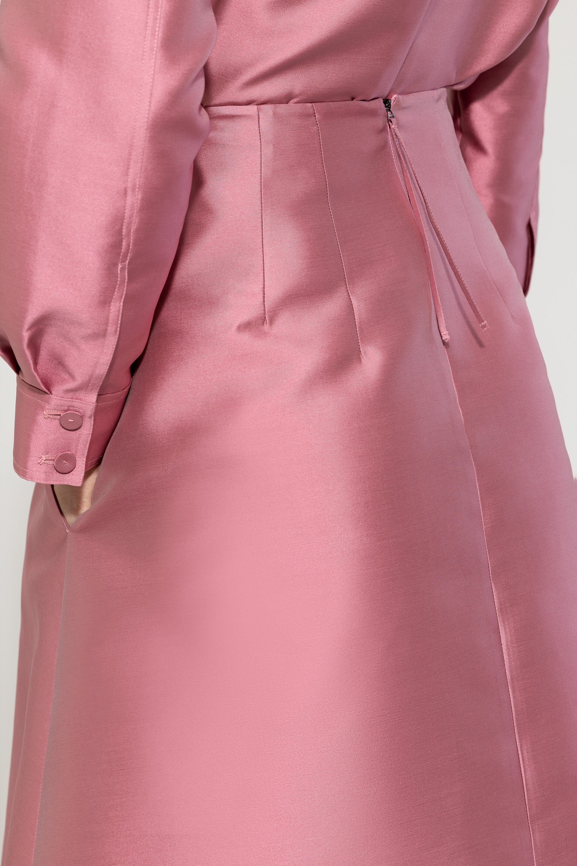 Twill-Midirock-Kleider & Röcke-Luisa Cerano-ARCHIVIST