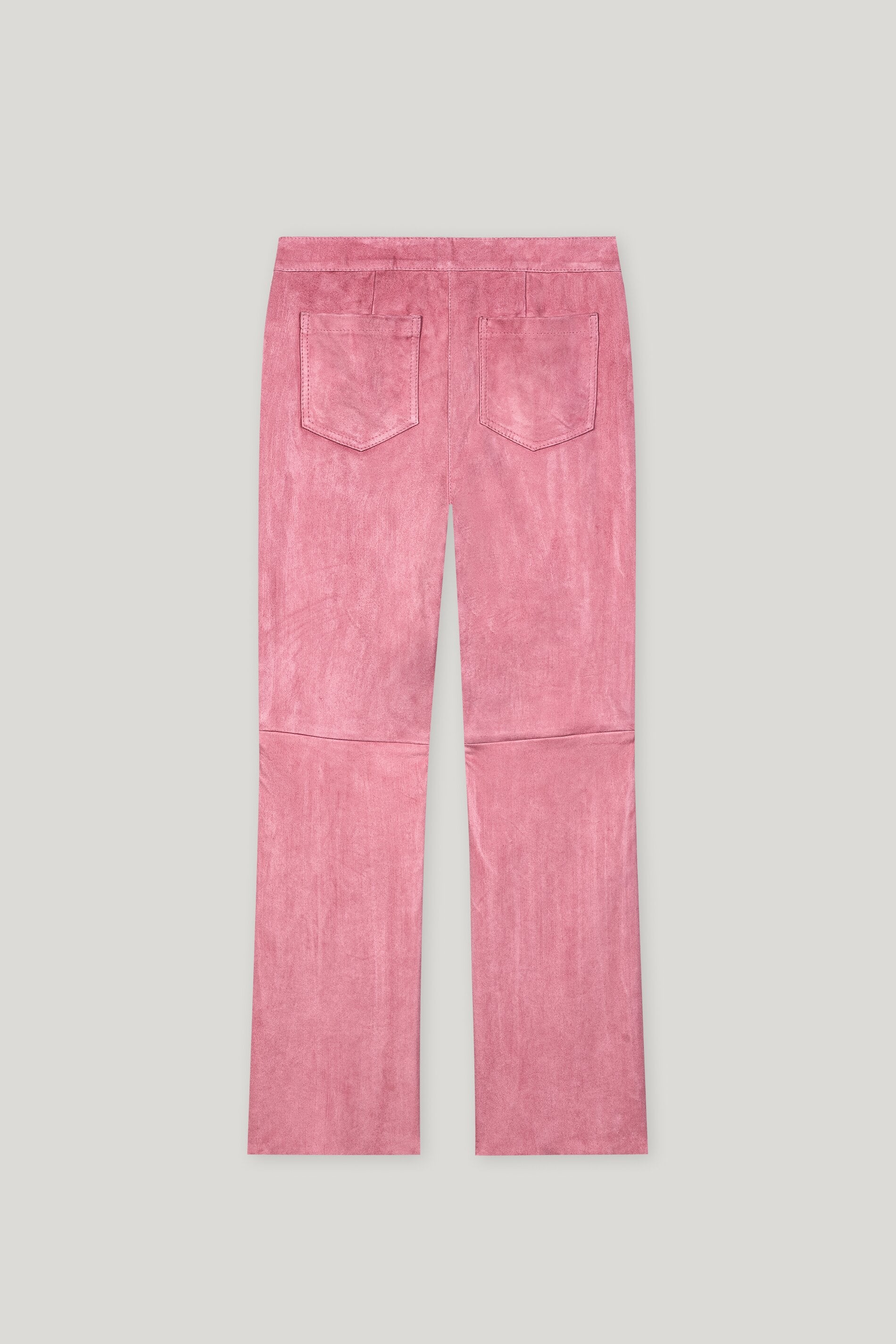 Veloursleder-Babyflare-Pants