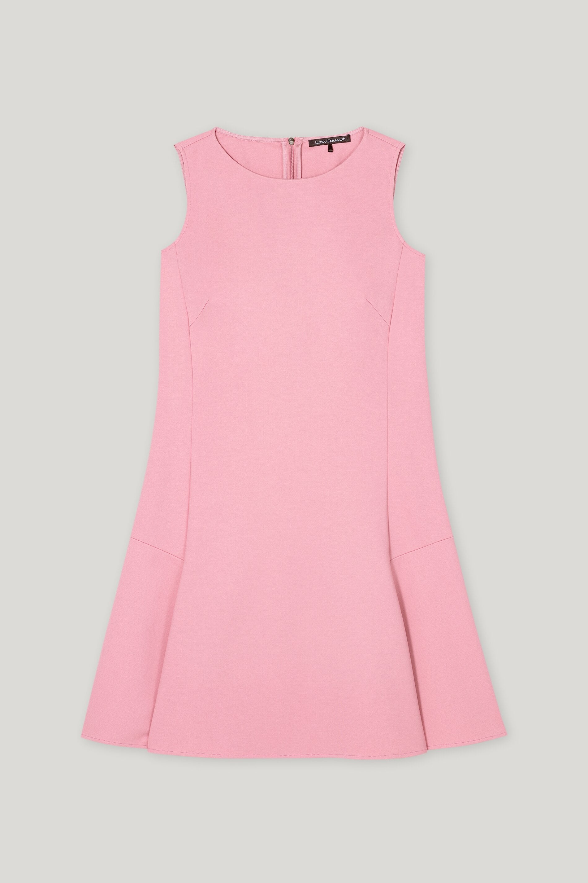 Minikleid aus Punto-Milano-Kleider & Röcke-Luisa Cerano-34-cherry blossom-ARCHIVIST