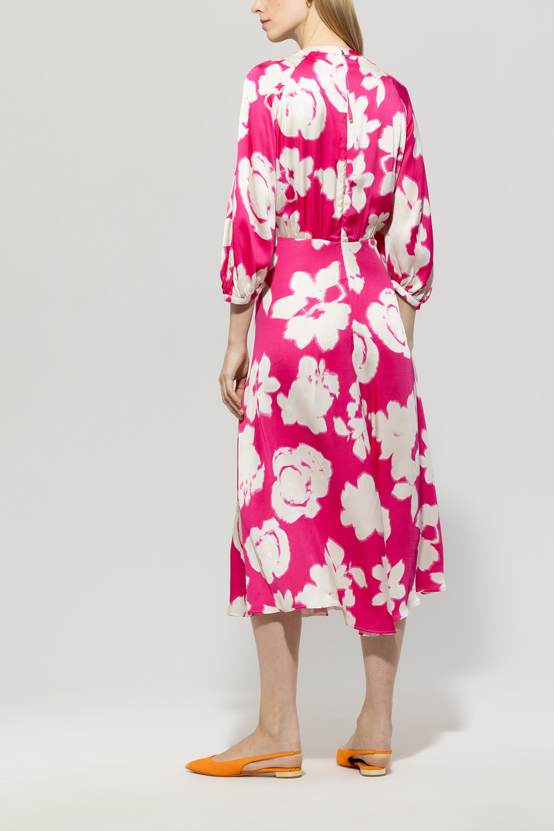 Maxikleid mit Flower-Print-Kleider & Röcke-Luisa Cerano-ARCHIVIST