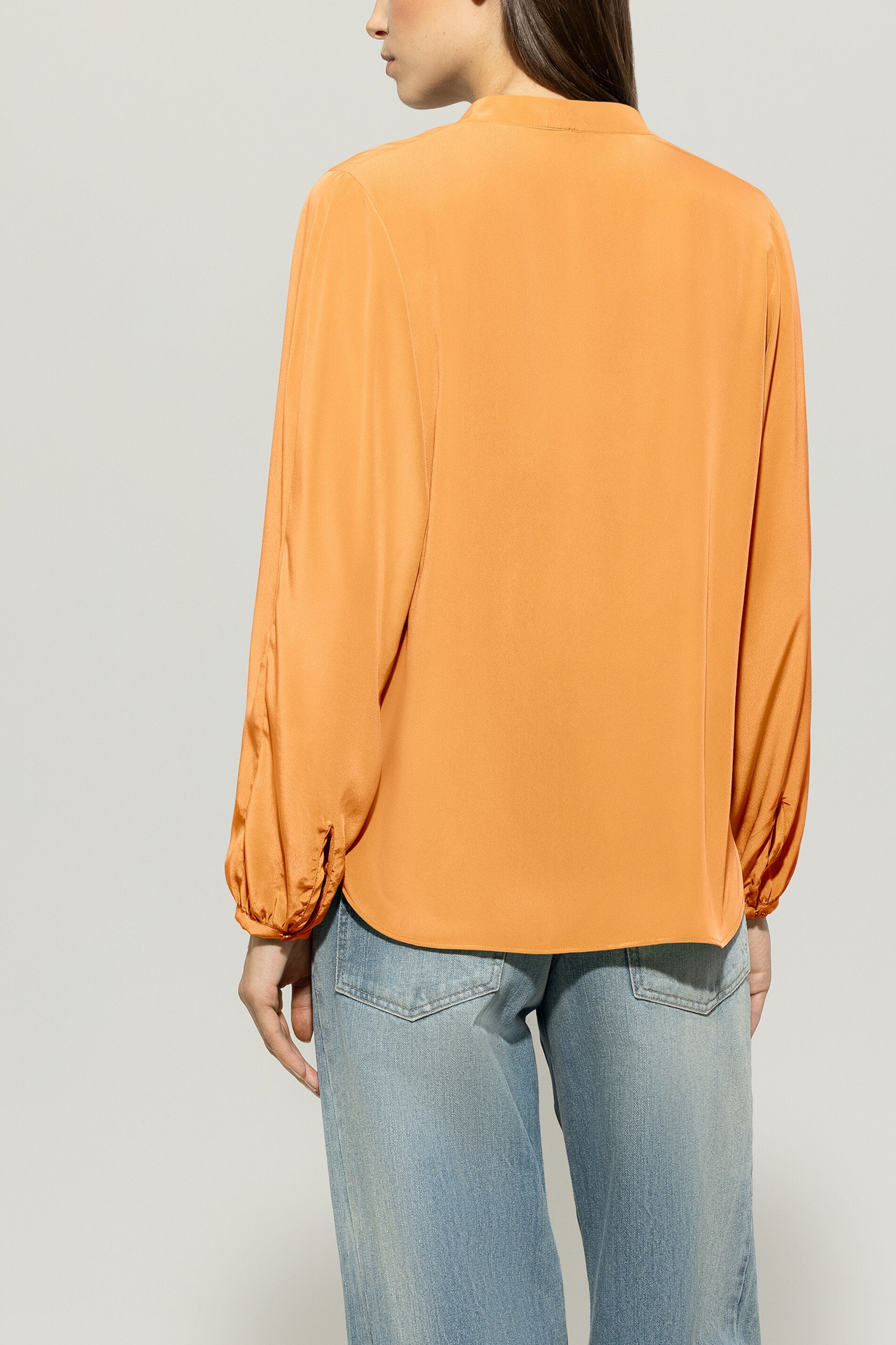 Tunikabluse mit V-Neck