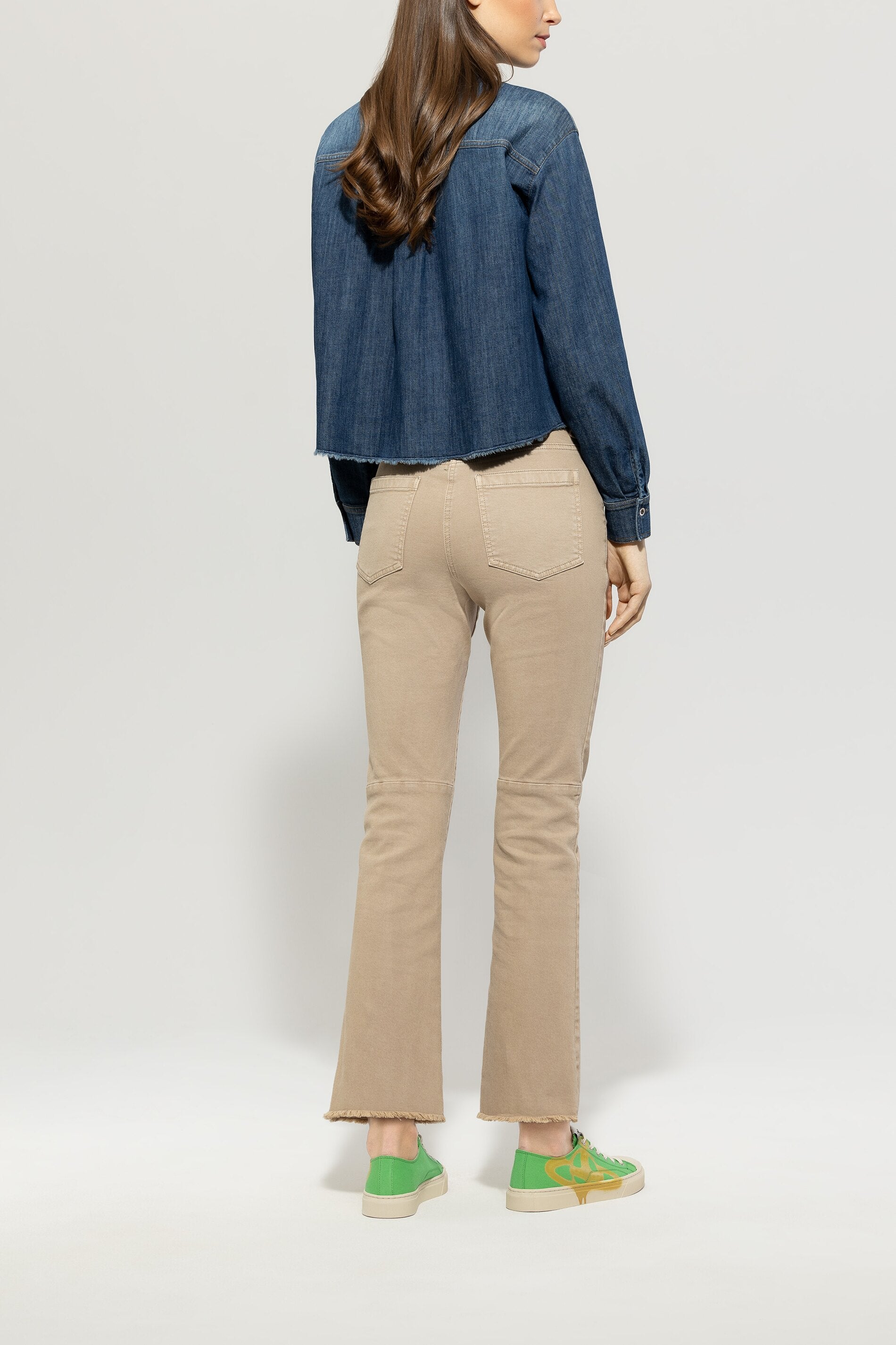 Luisa Cerano-Authentic-Babyflare-Denim-Hosen-Black-Deal-Outlet-by-ARCHIVIST