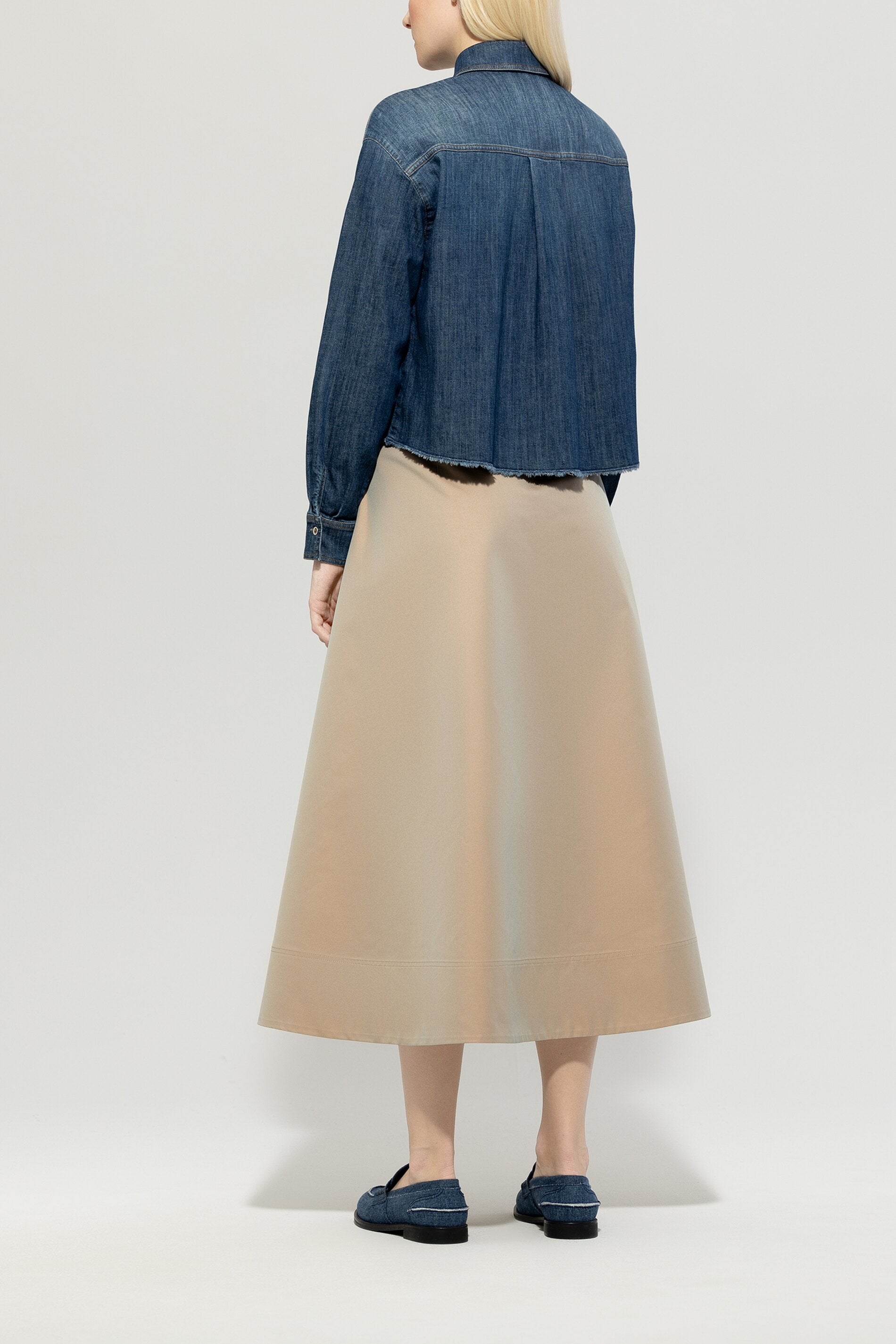 Luisa Cerano-Taft-Rock-Kleider & Röcke-Black-Deal-Outlet-by-ARCHIVIST