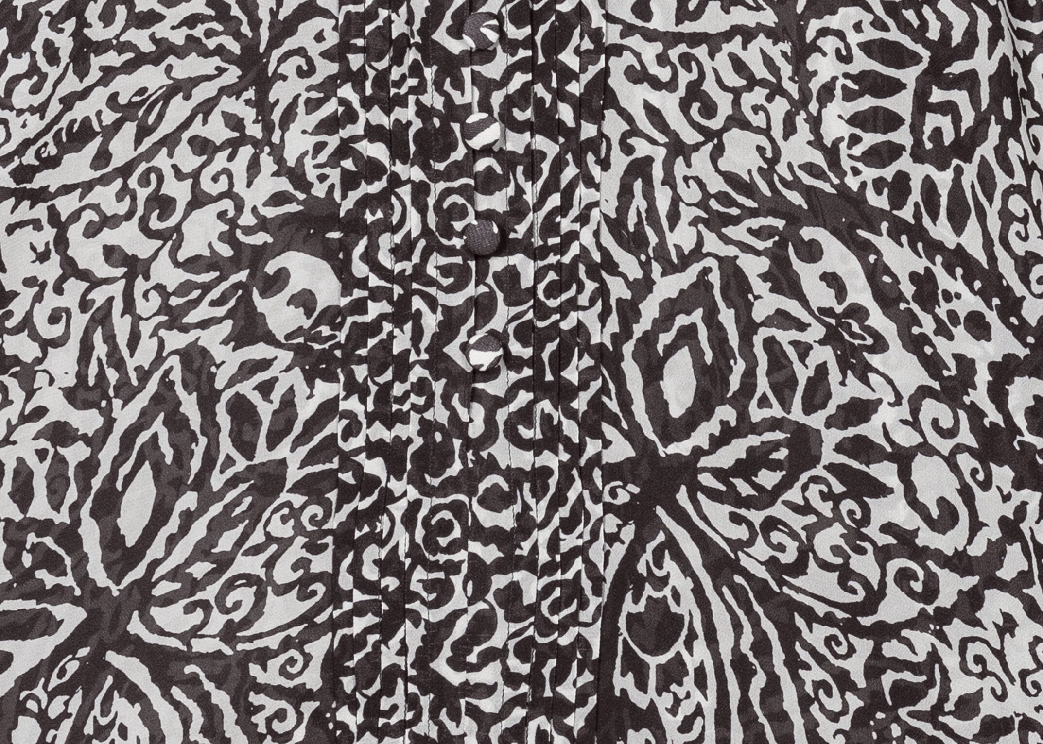 Tunic blouse with paisley print