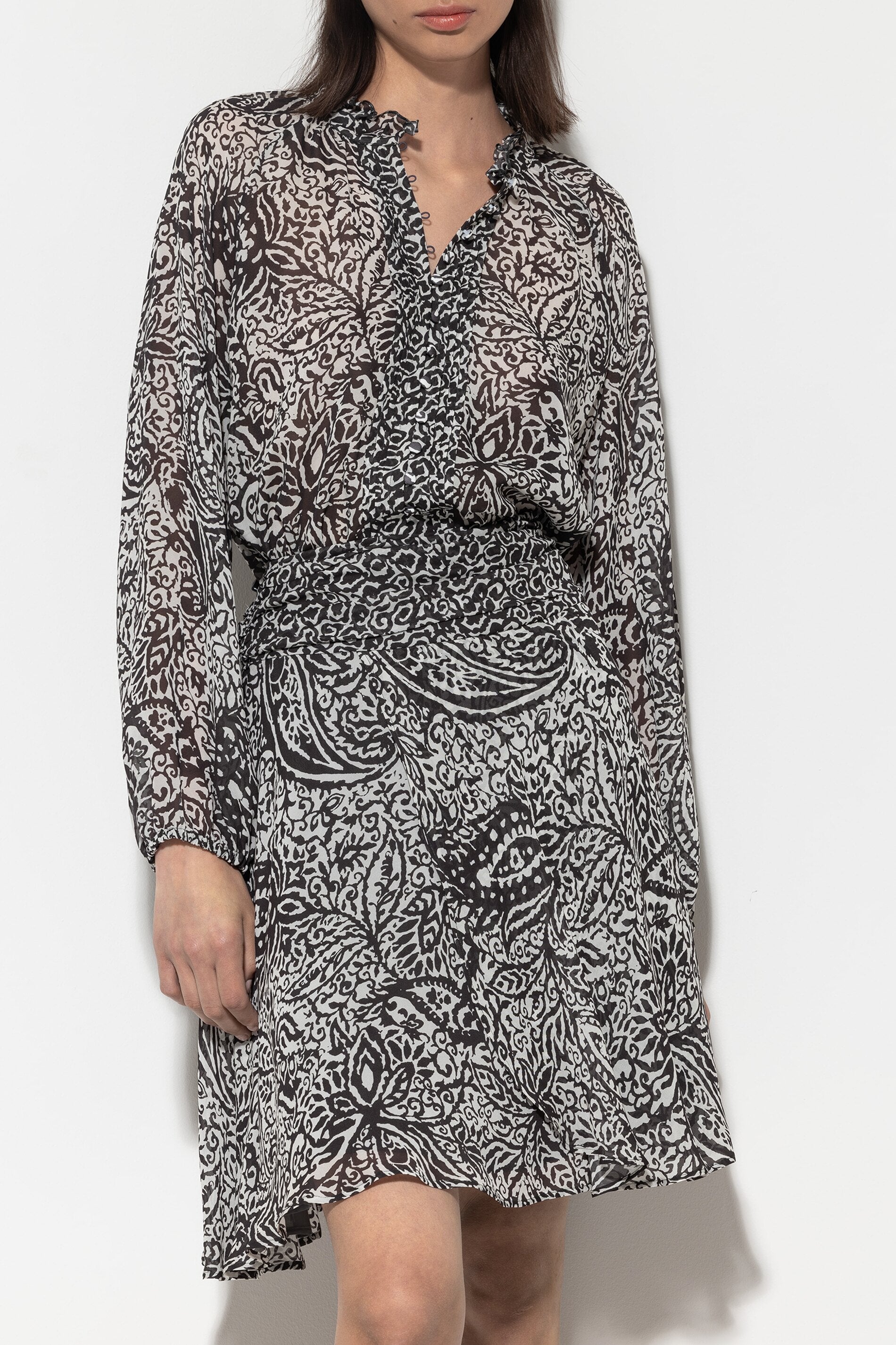 Rock mit Paisley-Print