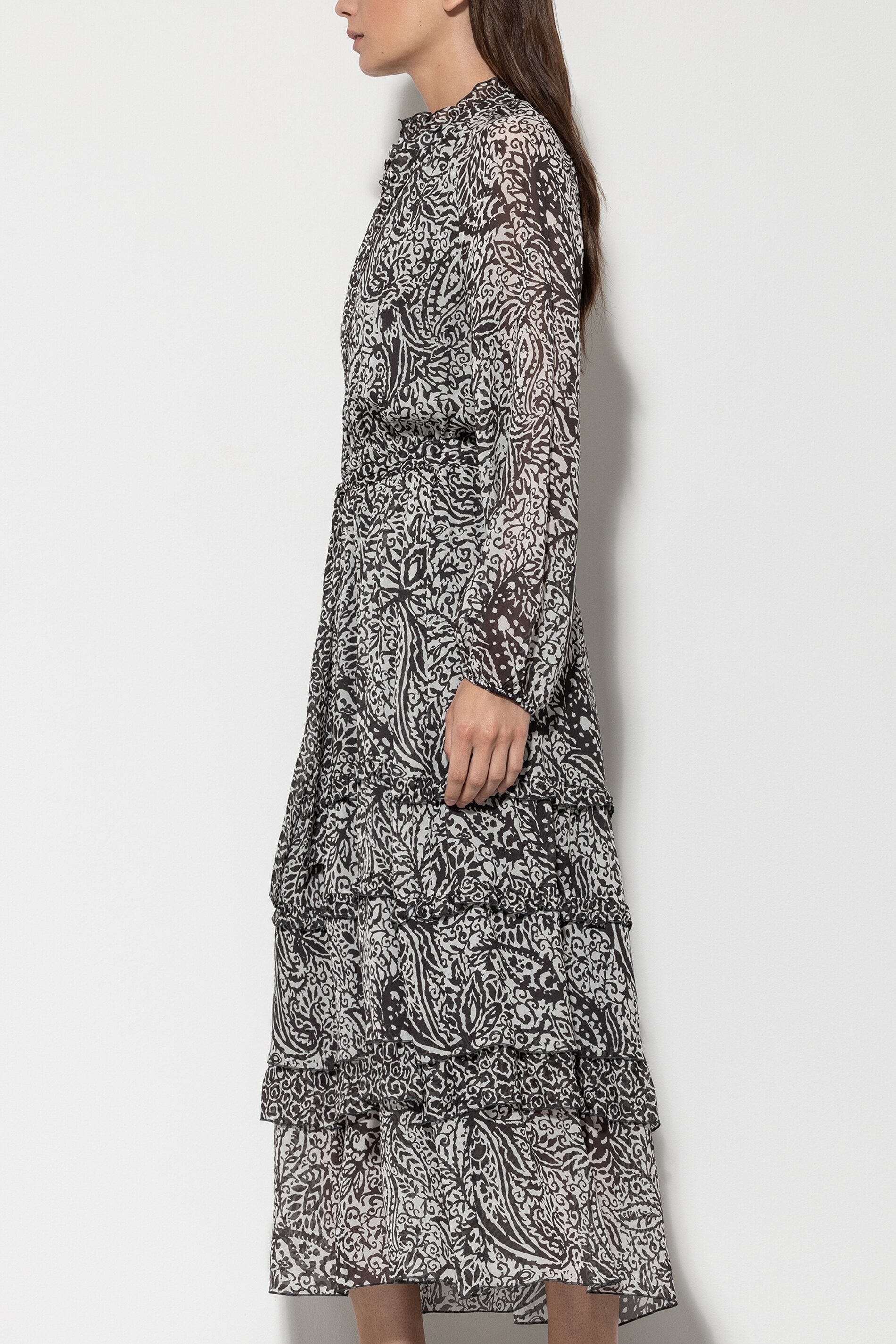 Kleid mit Paisley-Print