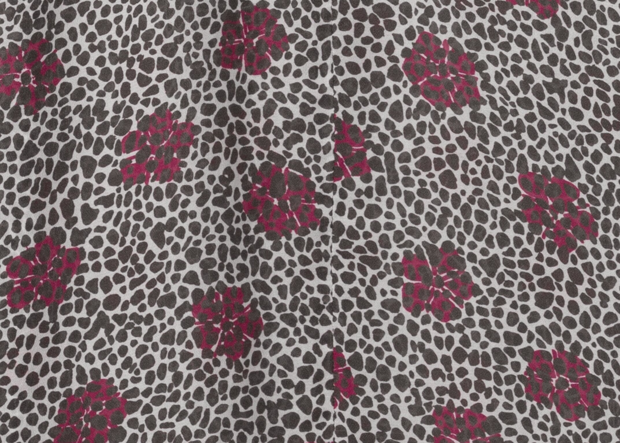 Bluse mit Millefeleurs-Print