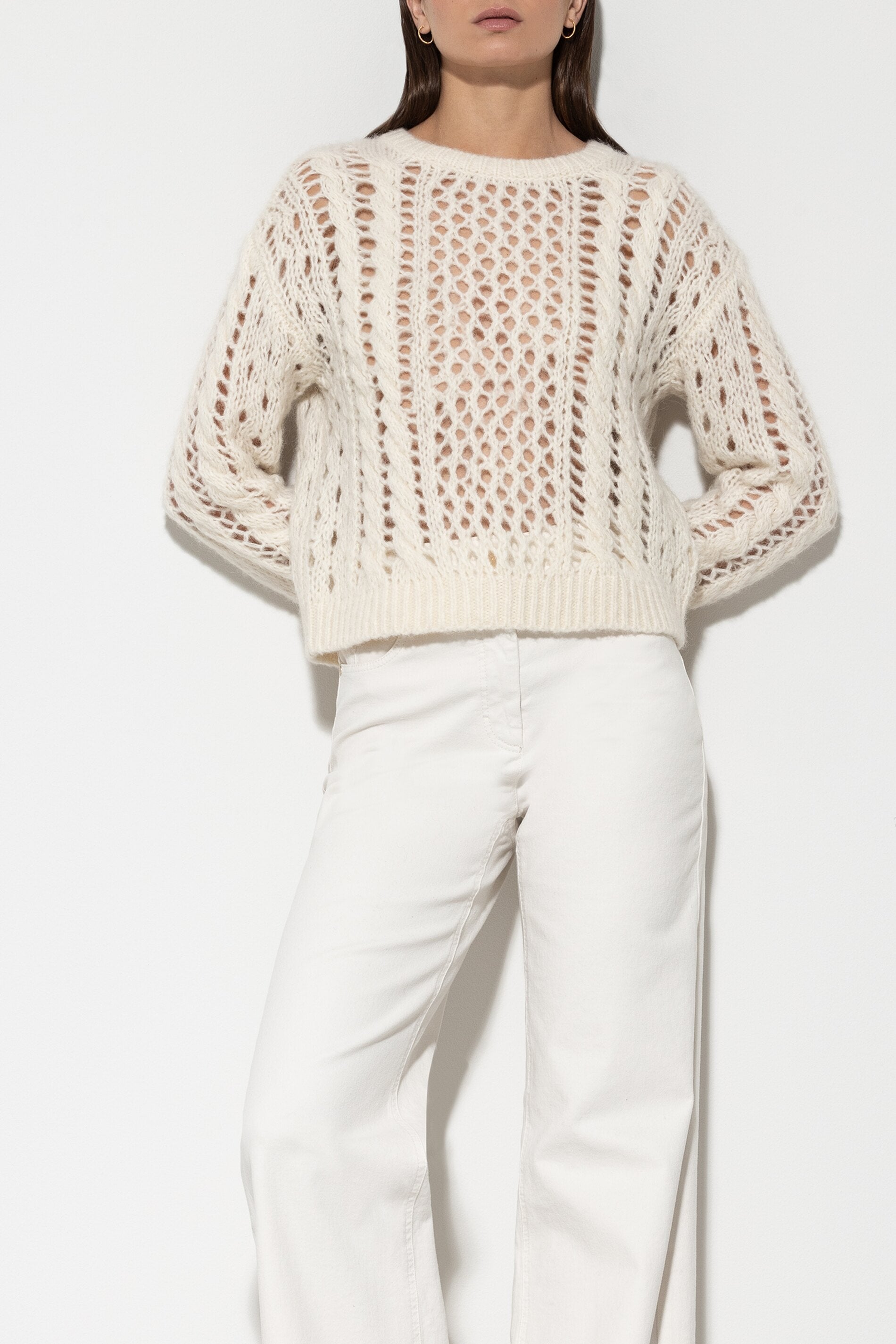 Pullover aus Alpaka-Mix