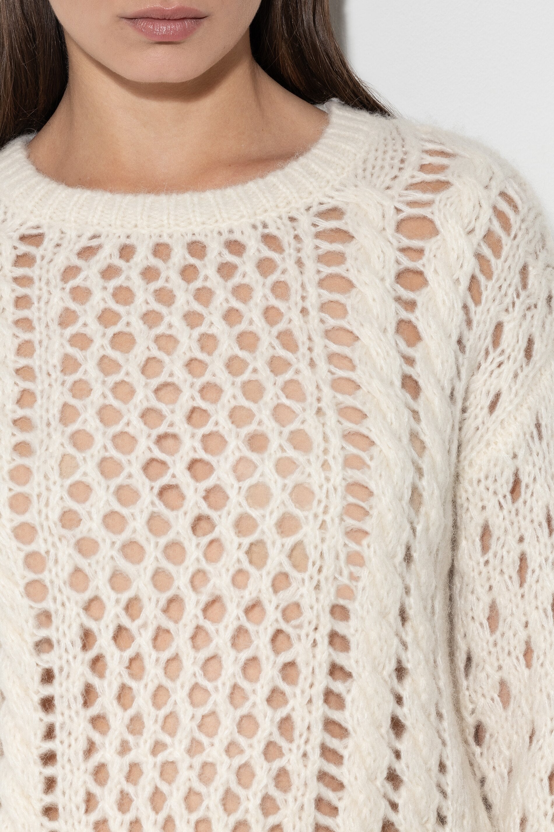 Pullover aus Alpaka-Mix