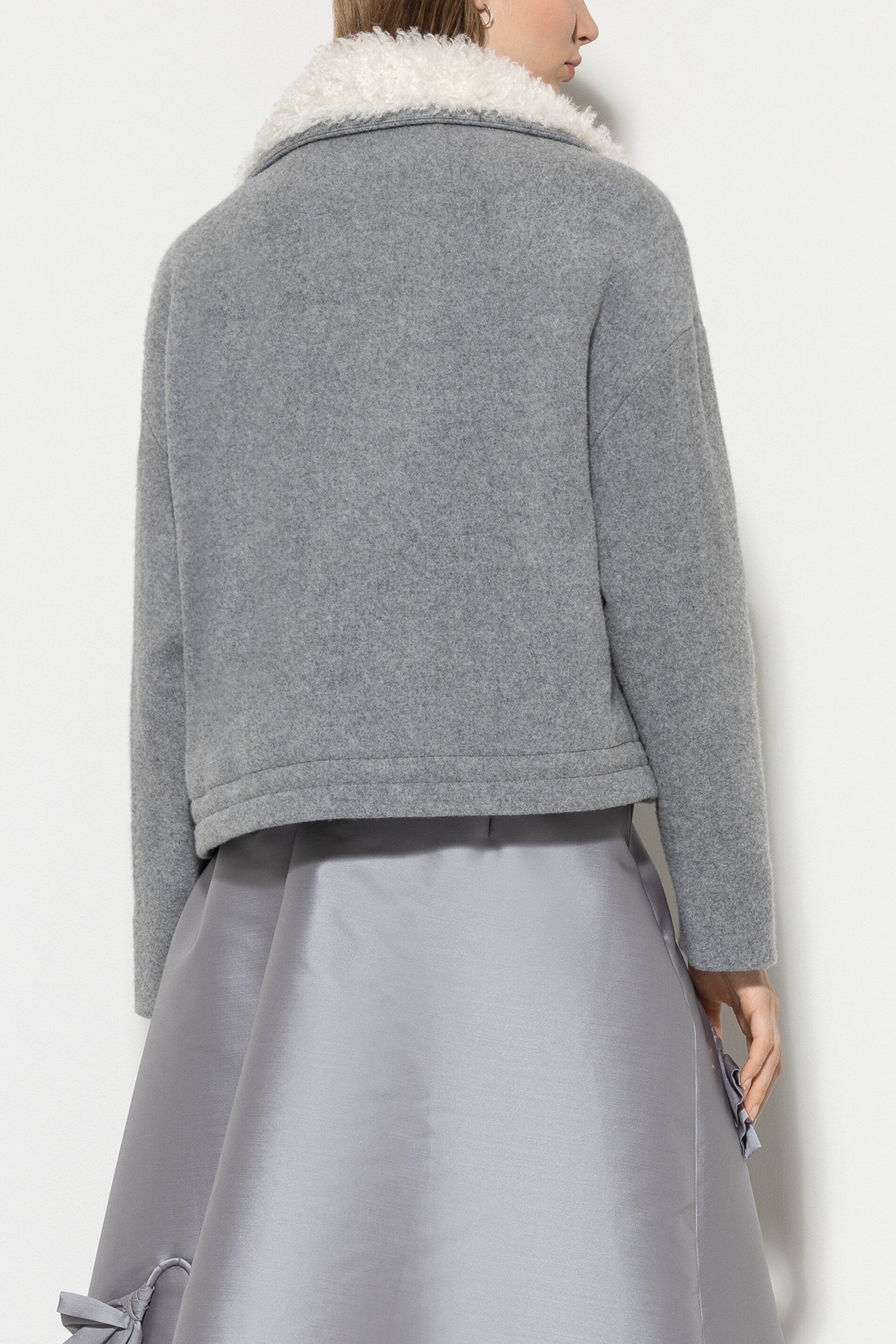 Blouson aus Woll-Mix