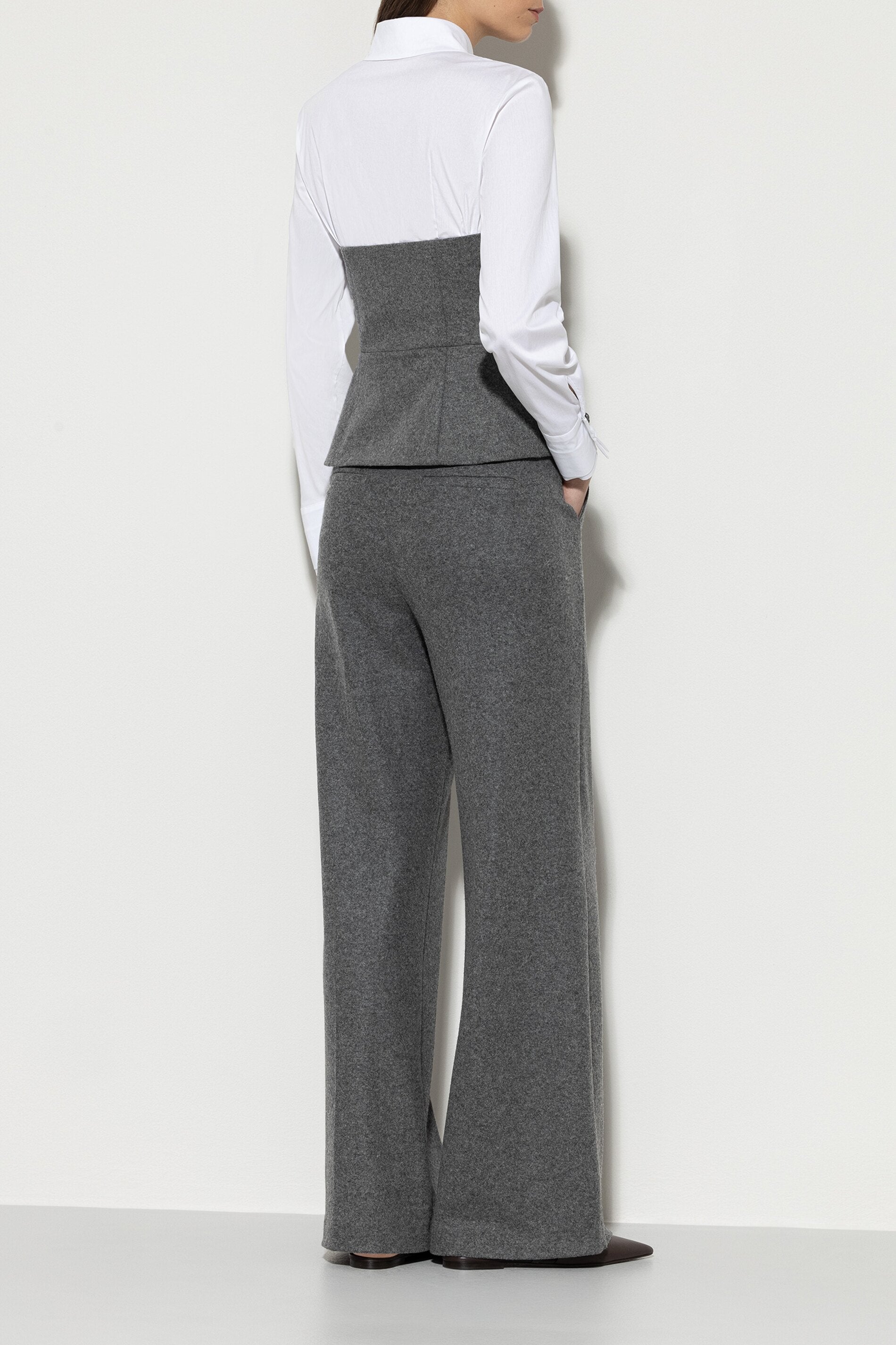 Flanell-Wideleg-Pants