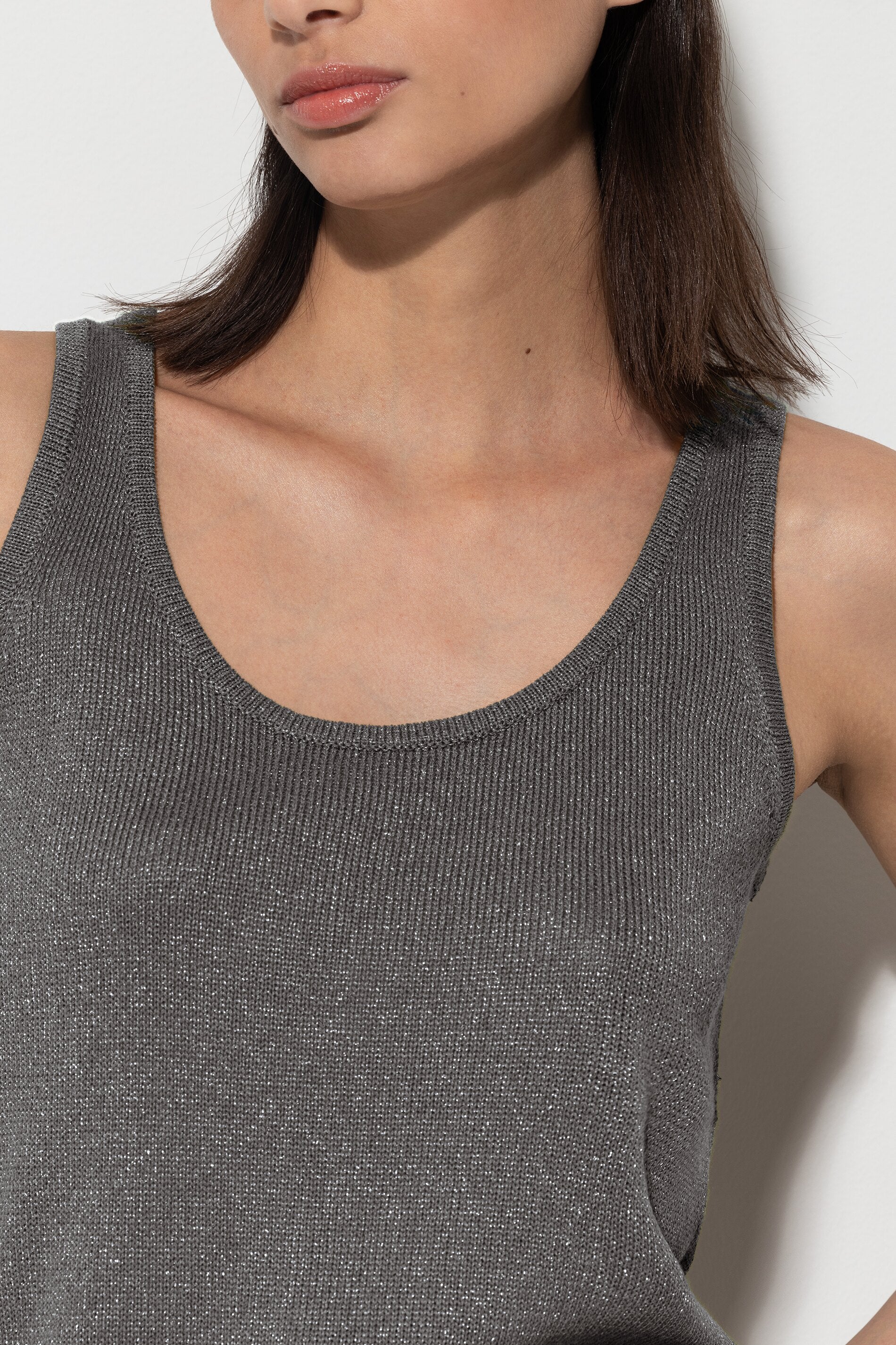 Strick-Tanktop