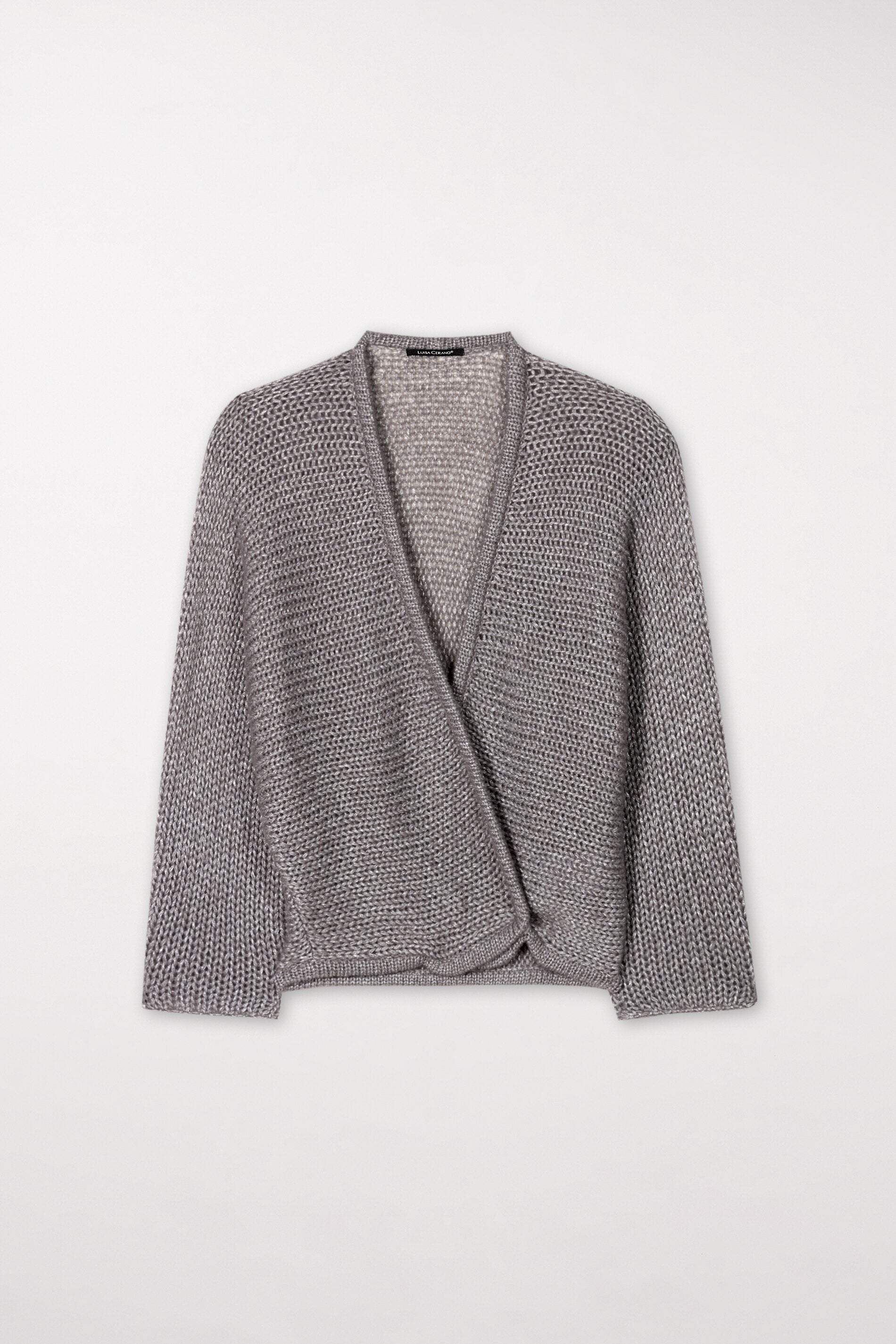 Cardigan en laine mélangée