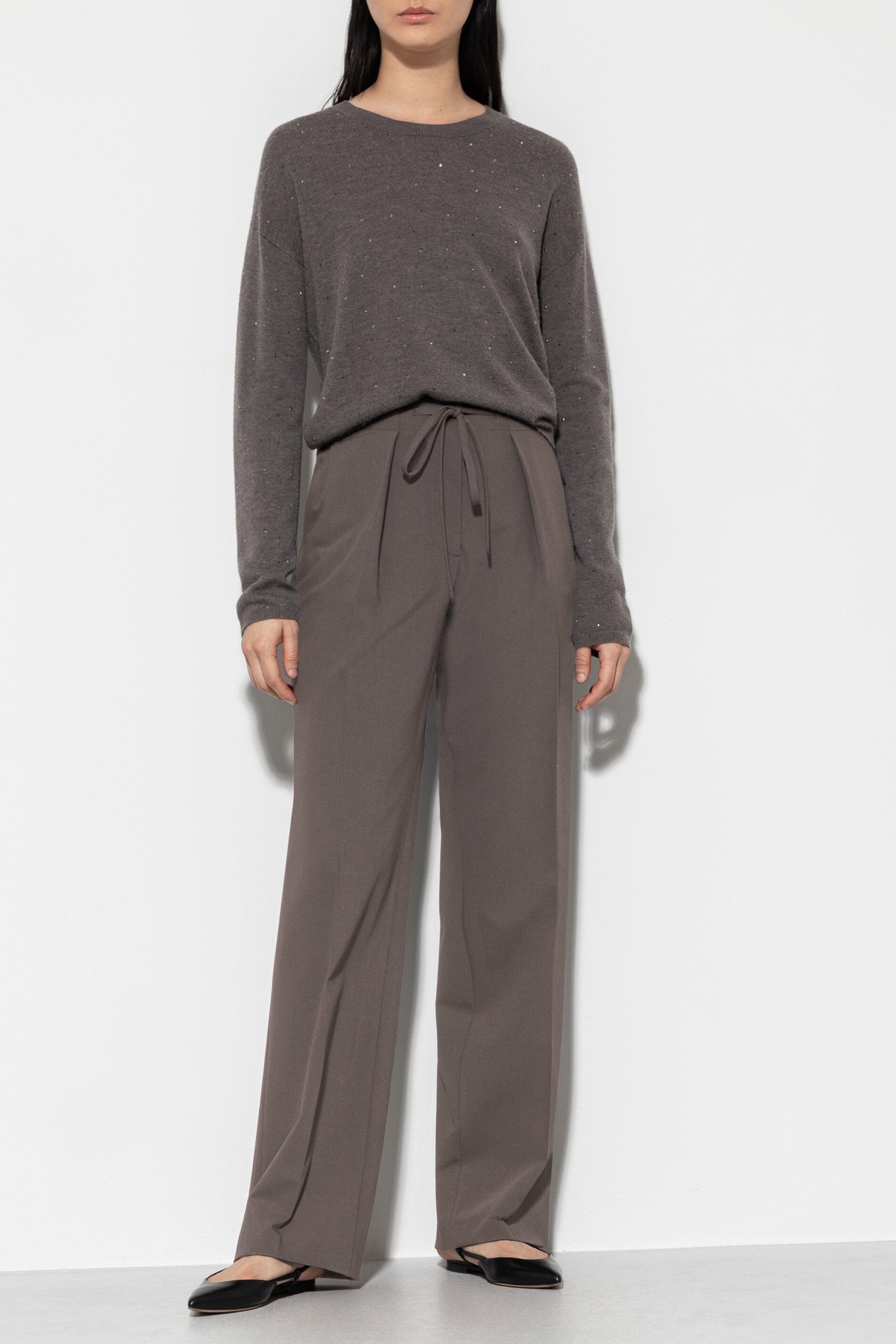 Joggpants mit Bundfalten