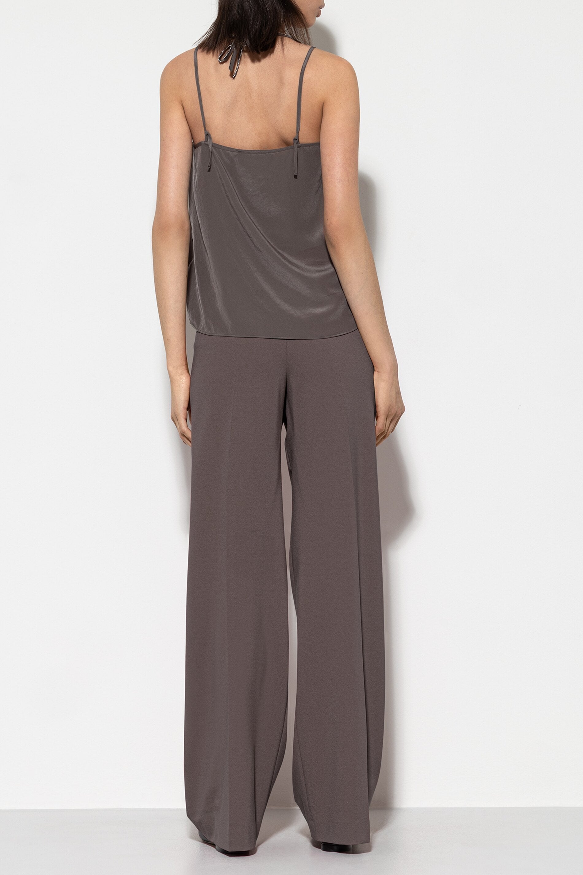 Wideleg-Pants aus Punto-Milano