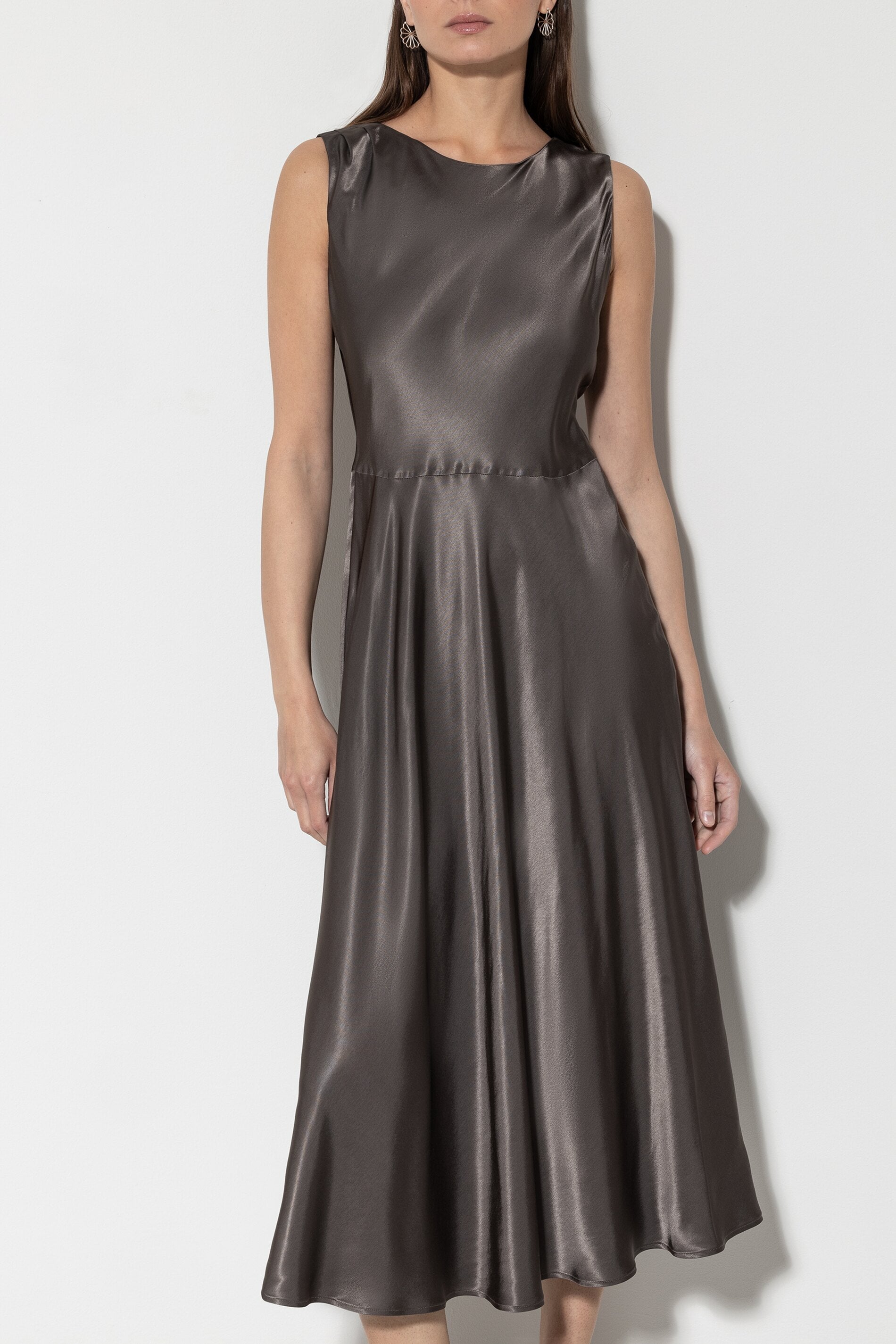 Satin-Kleid