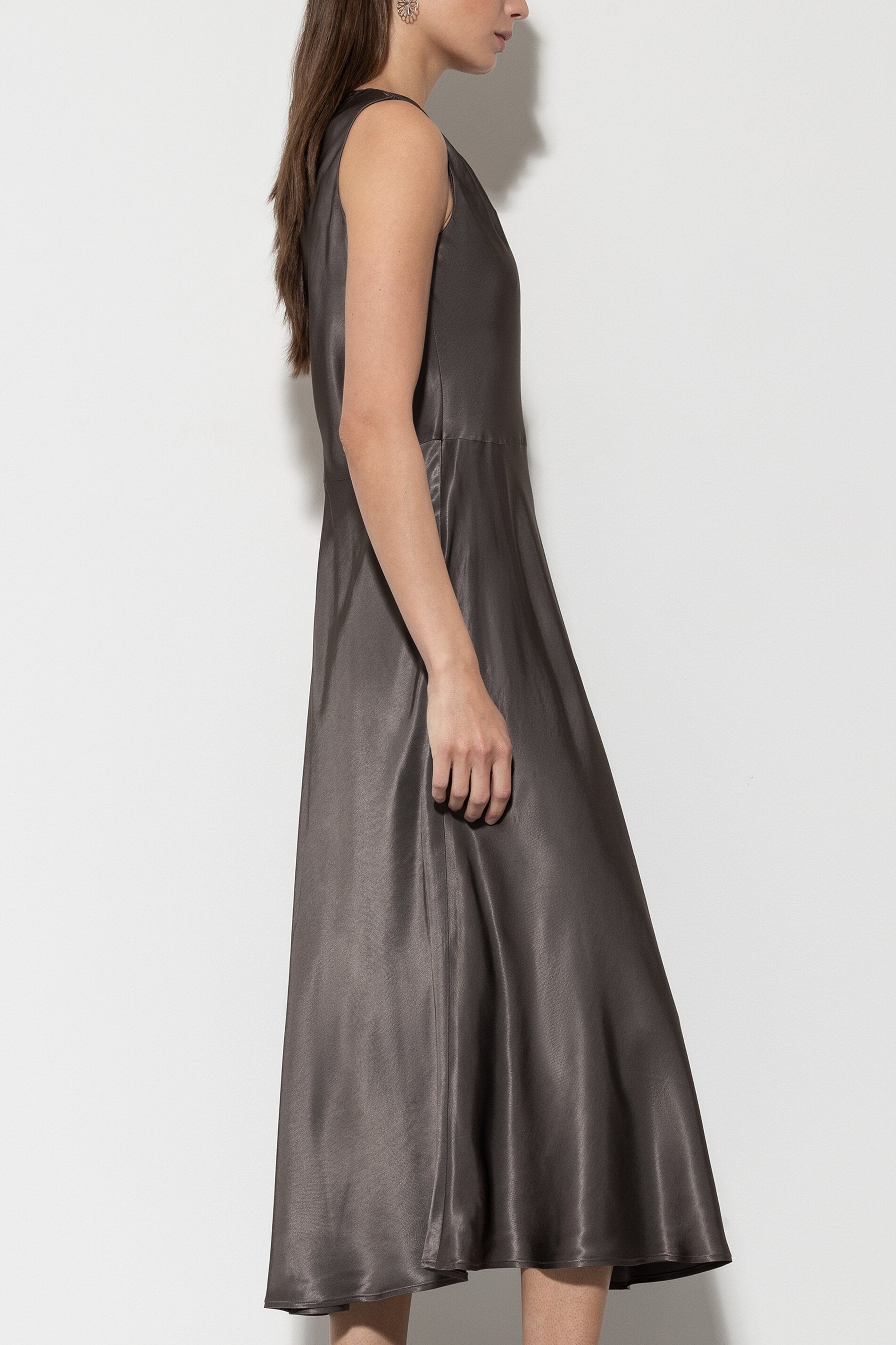 Satin-Kleid