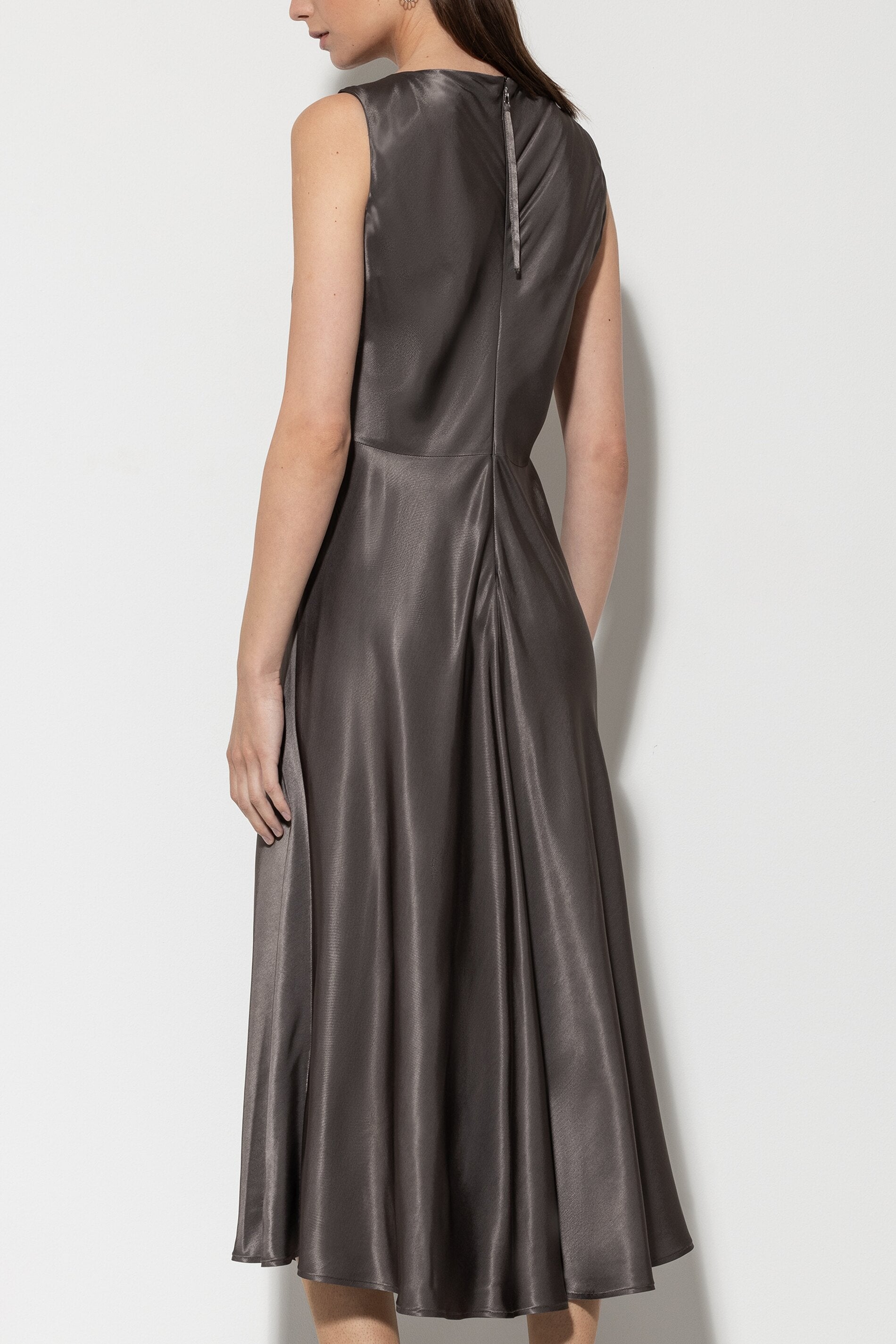 Satin-Kleid