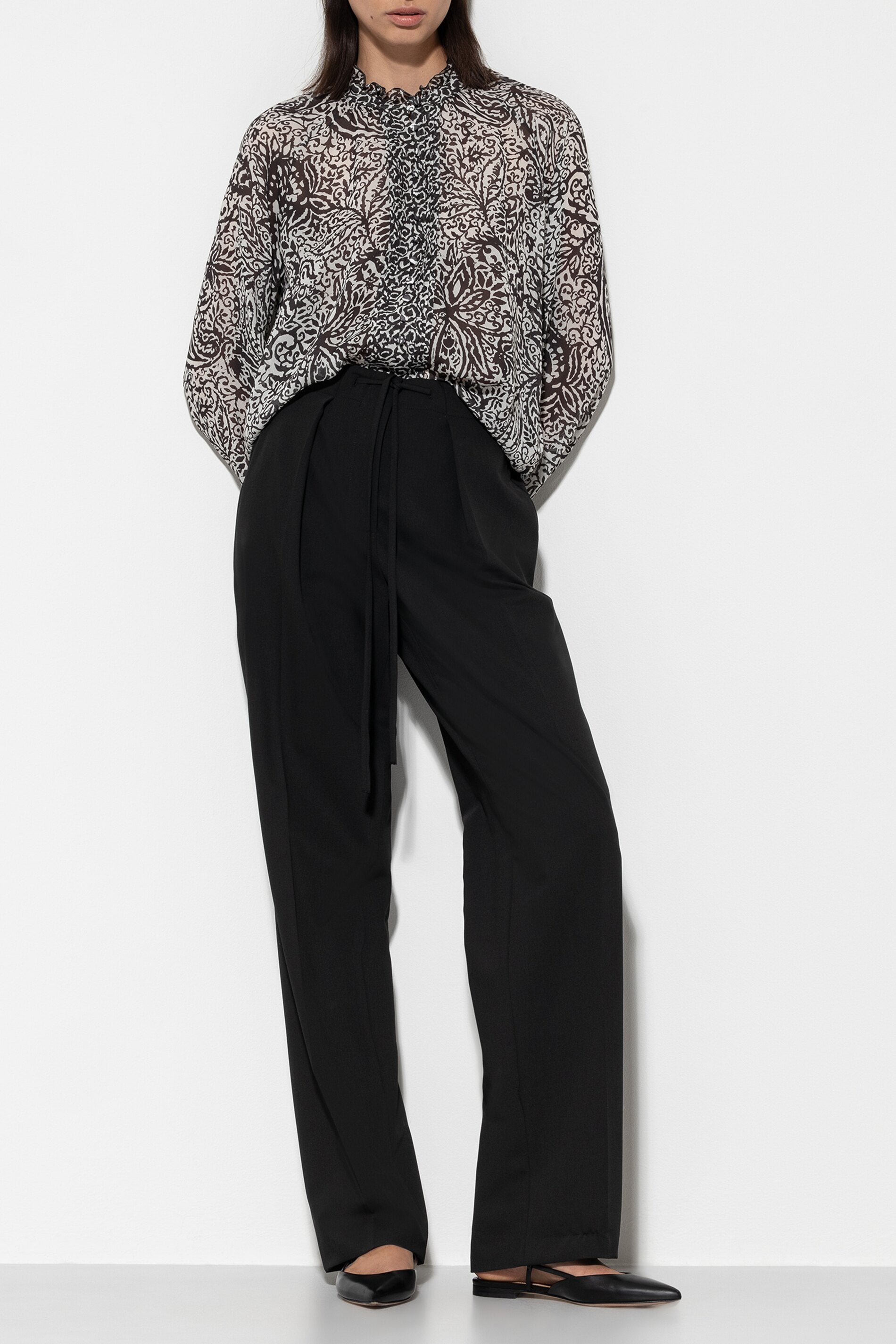 Joggpants mit Bundfalten