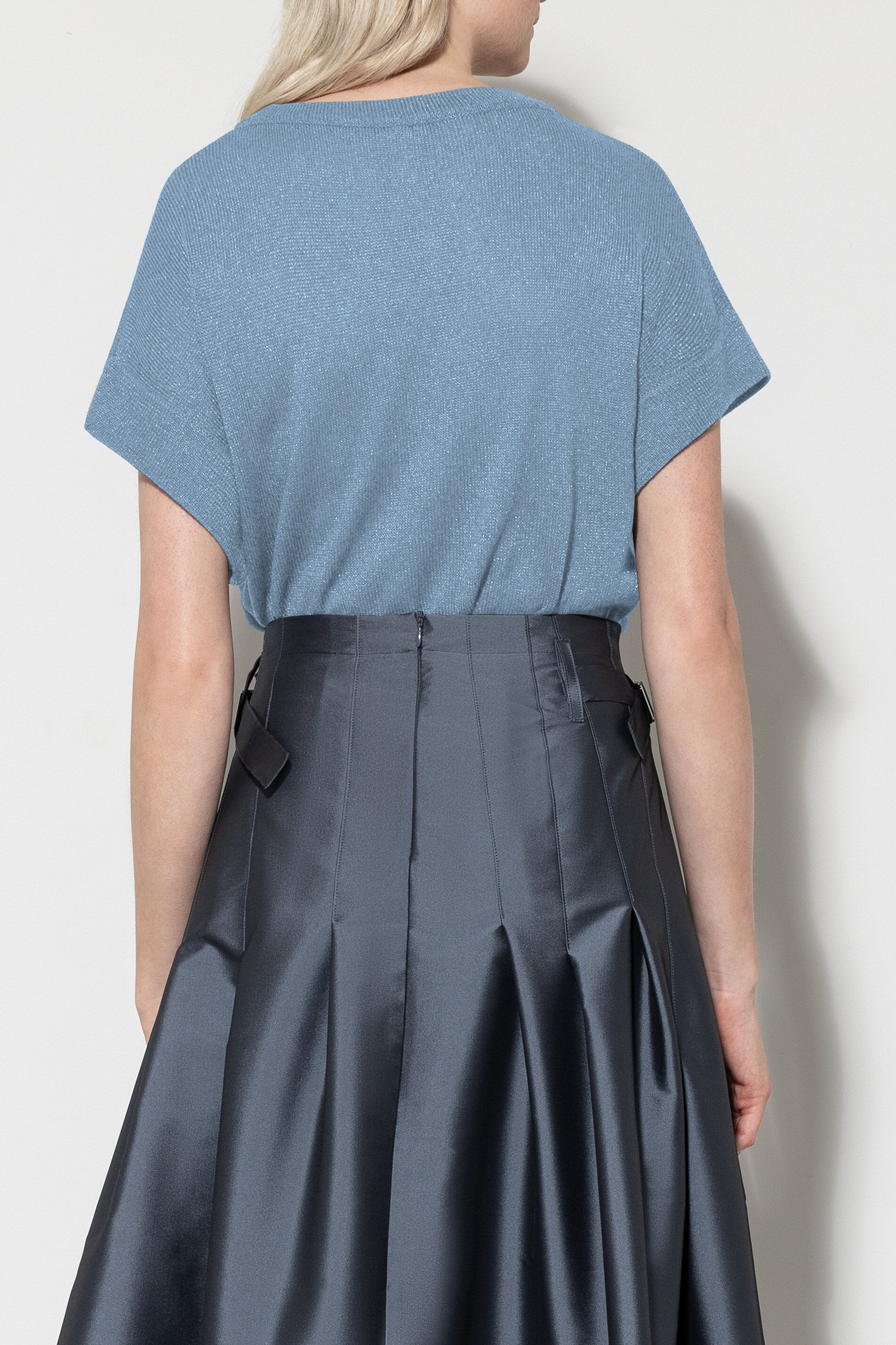 Pullover mit Glanzgarn