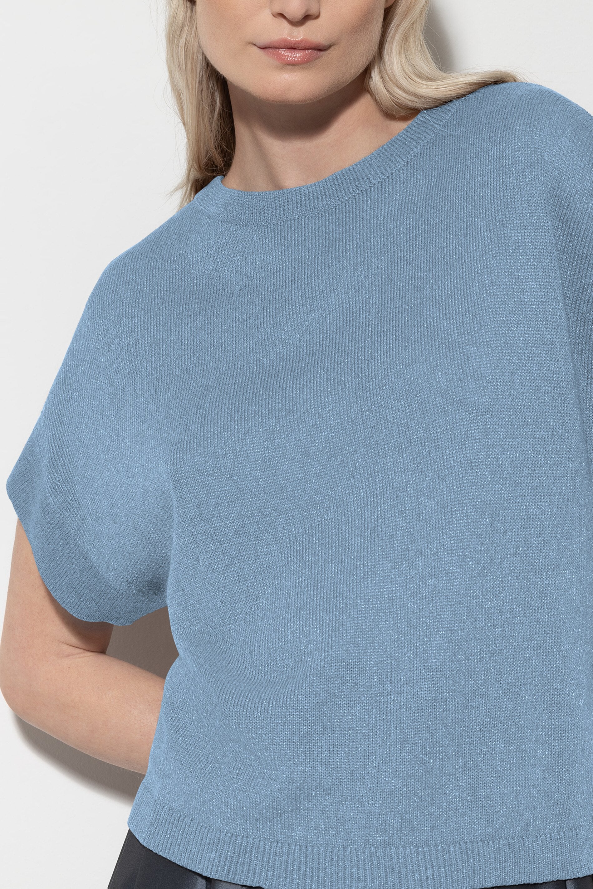 Pullover mit Glanzgarn