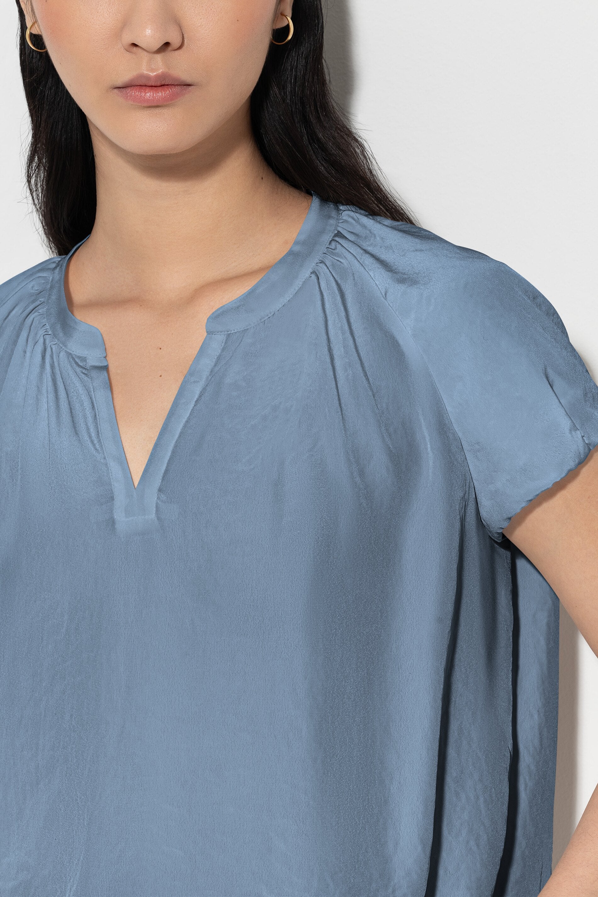 Flowing tunic top