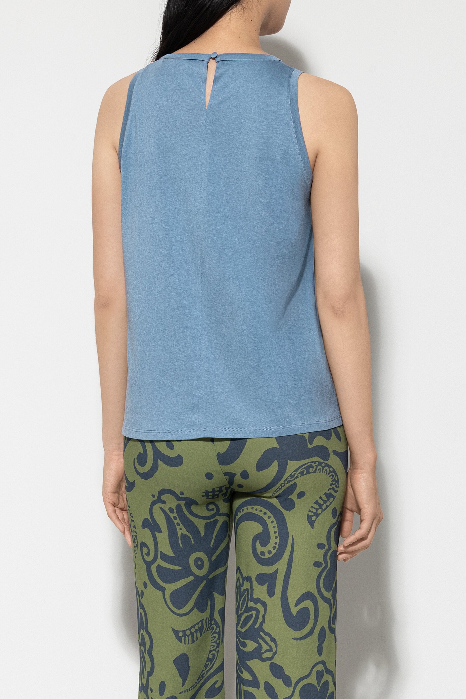 Top mit Glitzersteinen