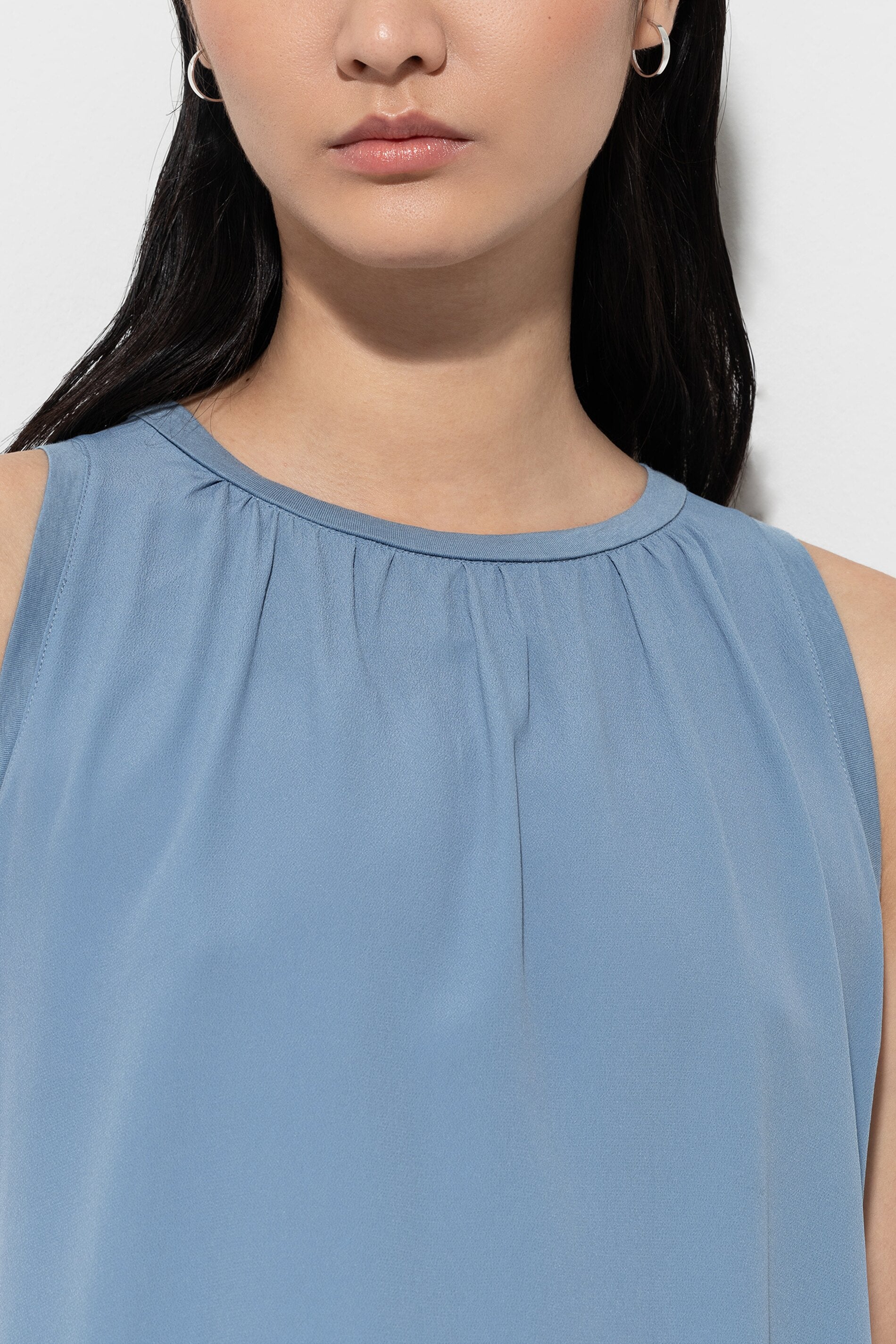 Top mit Glitzersteinen