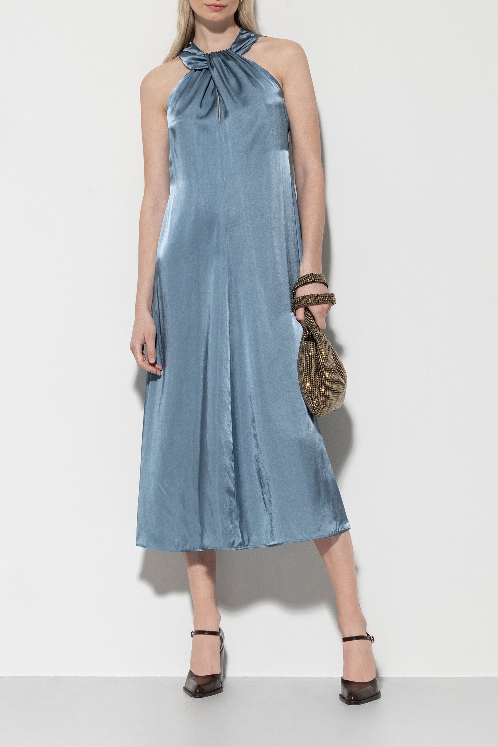 Kleid mit Knotendetail