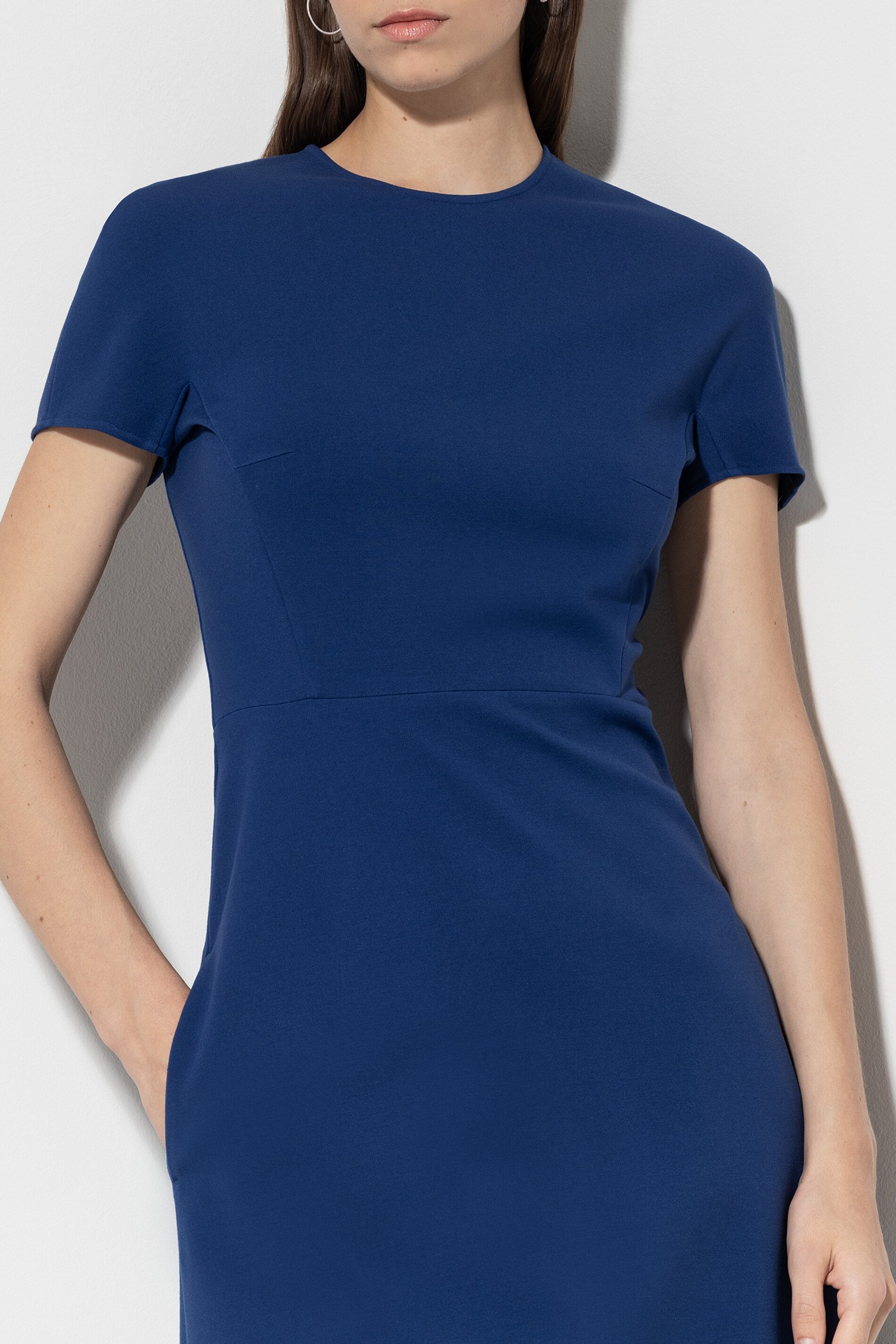 Minikleid aus Punto-Milano