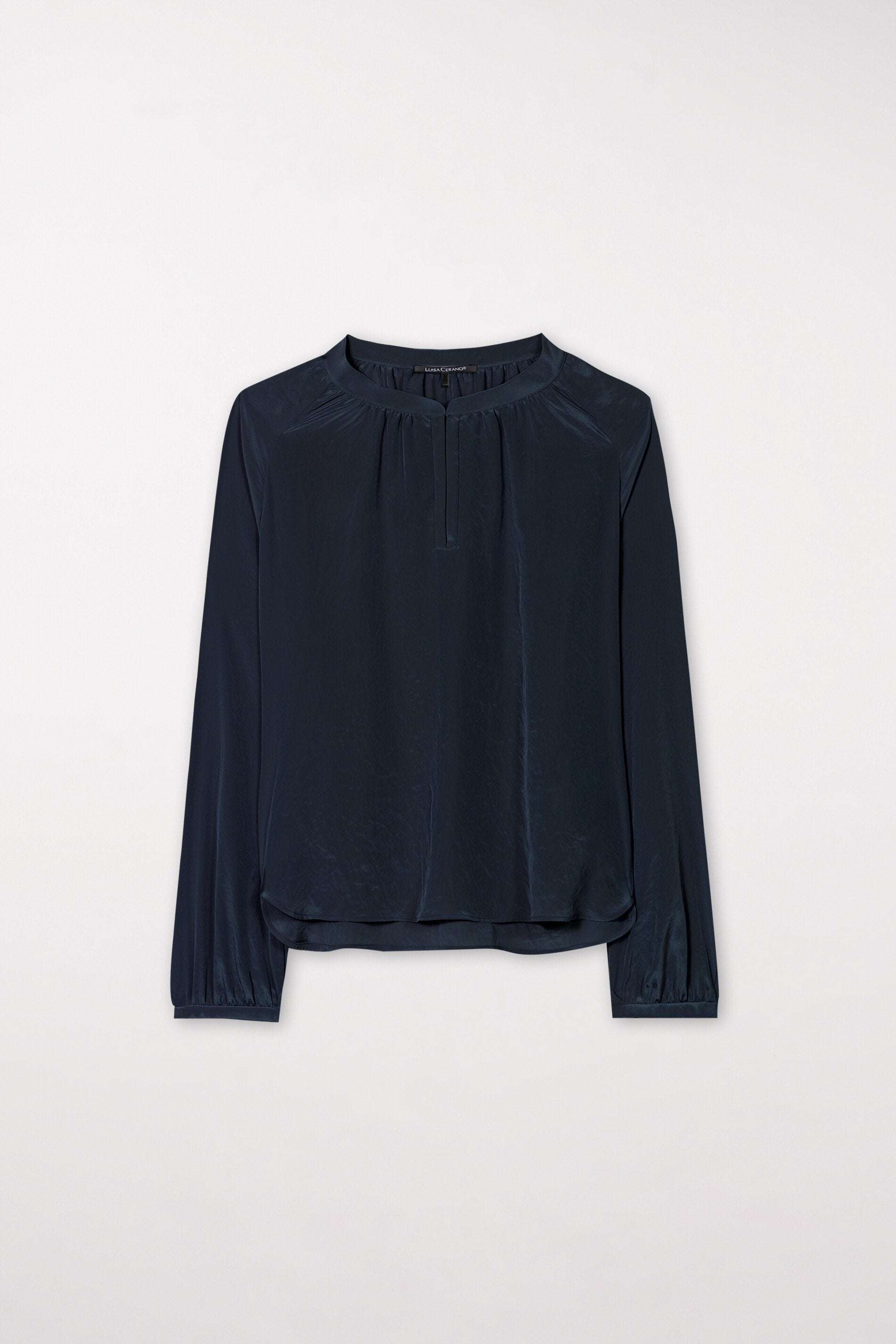 blouse tunique à manches longues