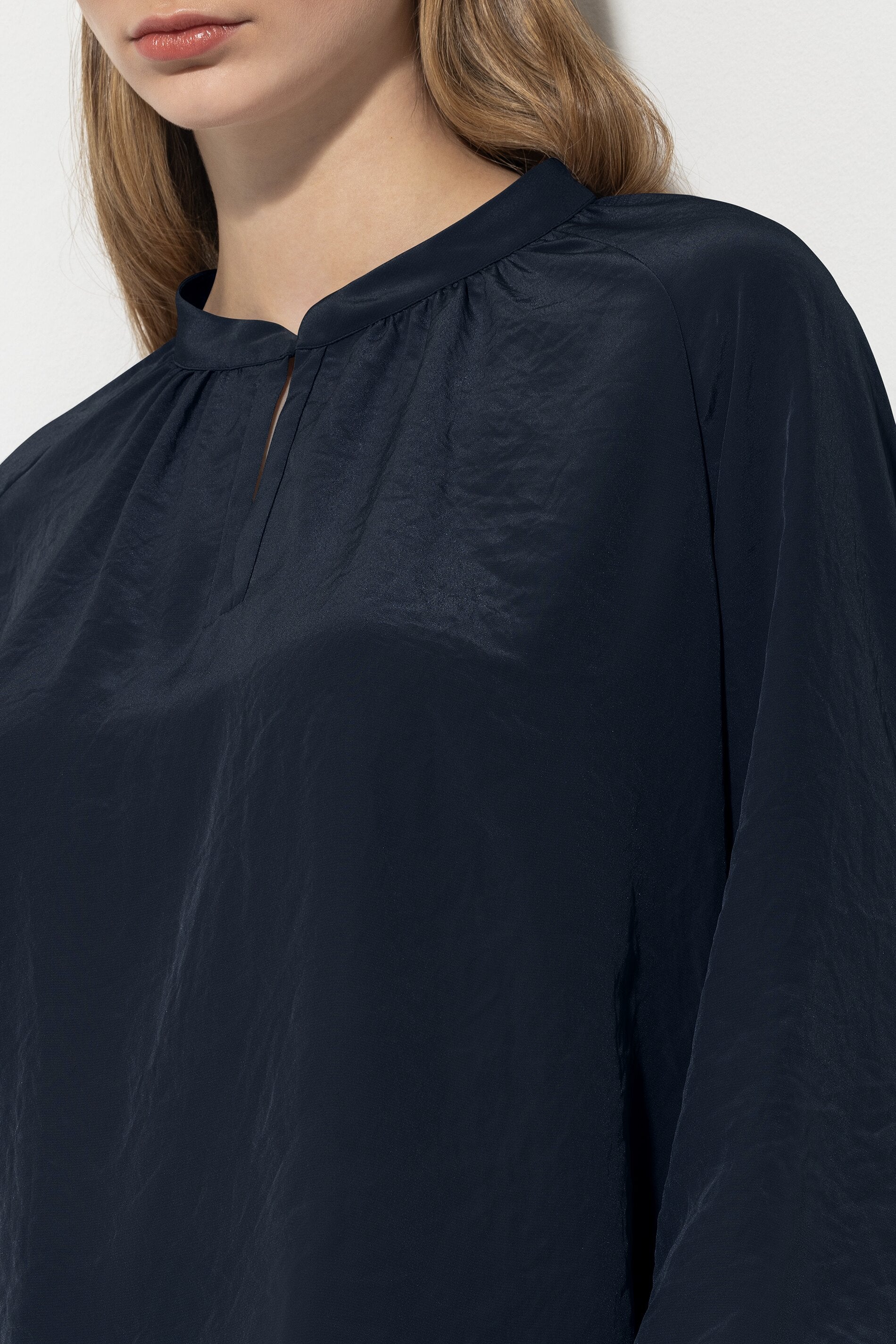 blouse tunique à manches longues