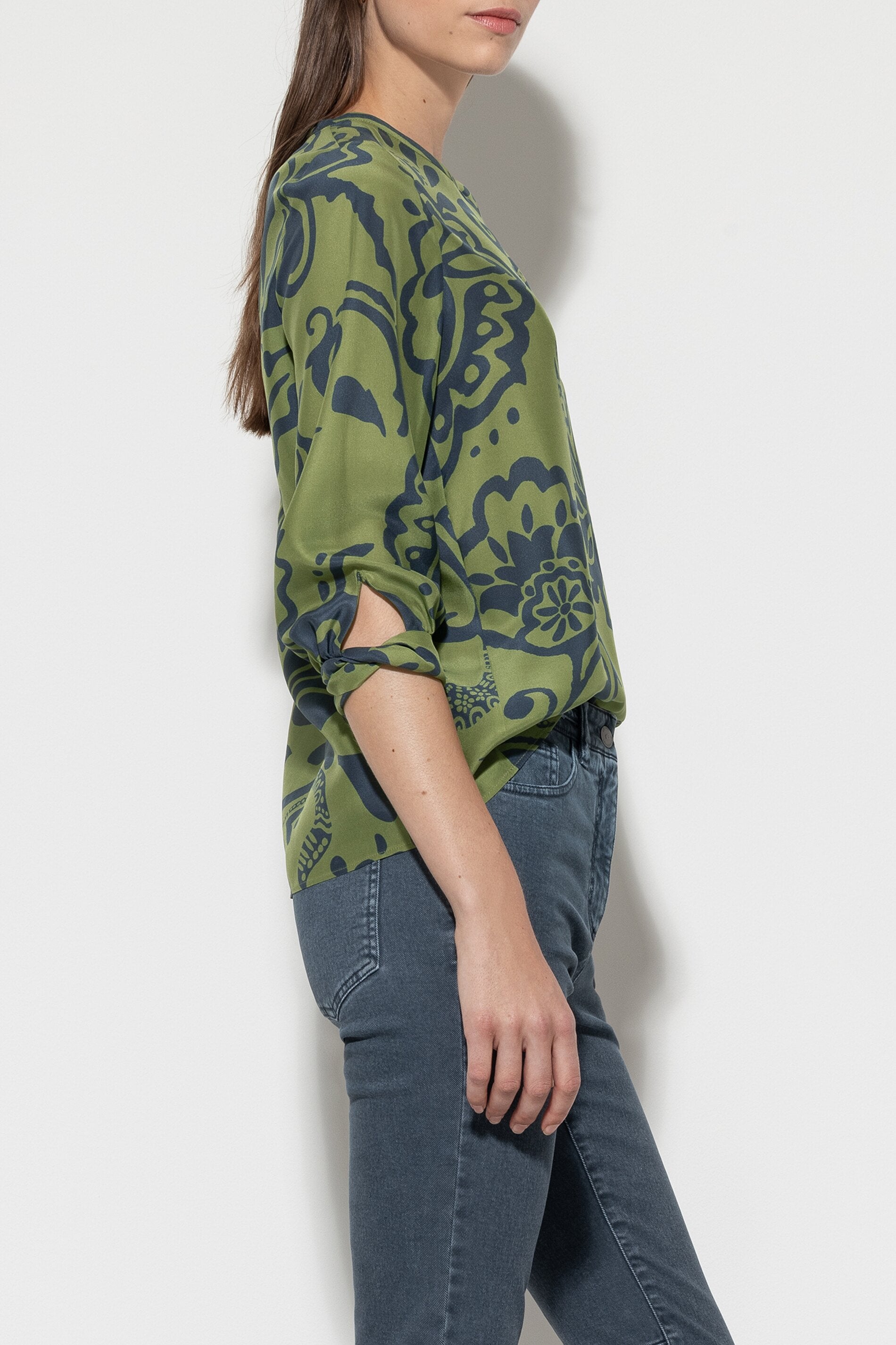 Blusentop mit Flower-Print