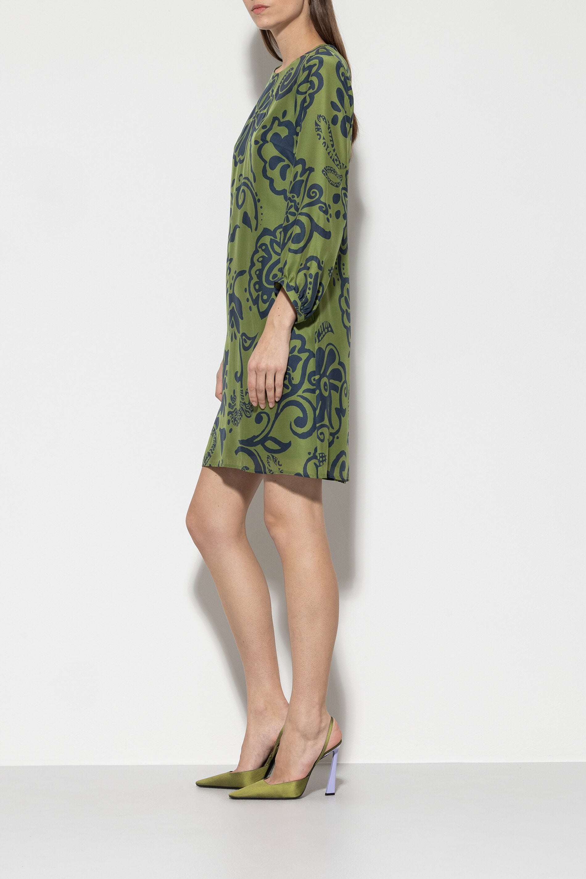 Minikleid mit Flower-Print