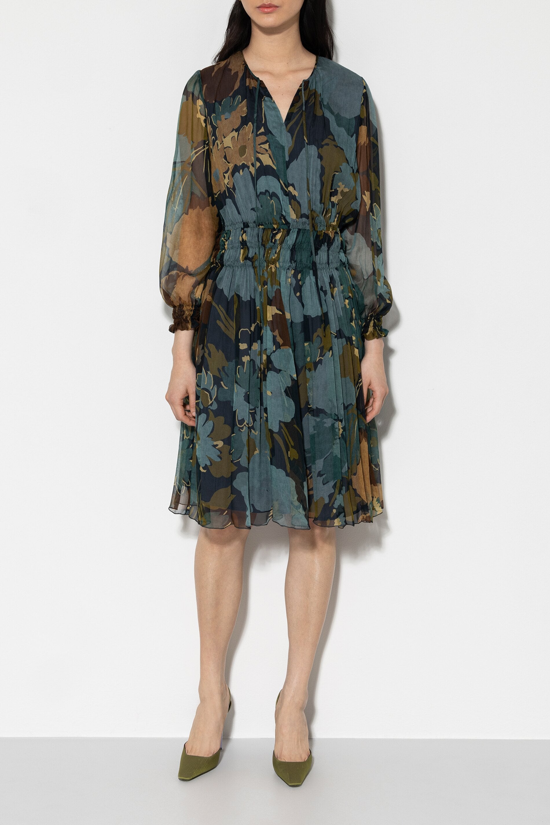 Kleid mit Flower-Print