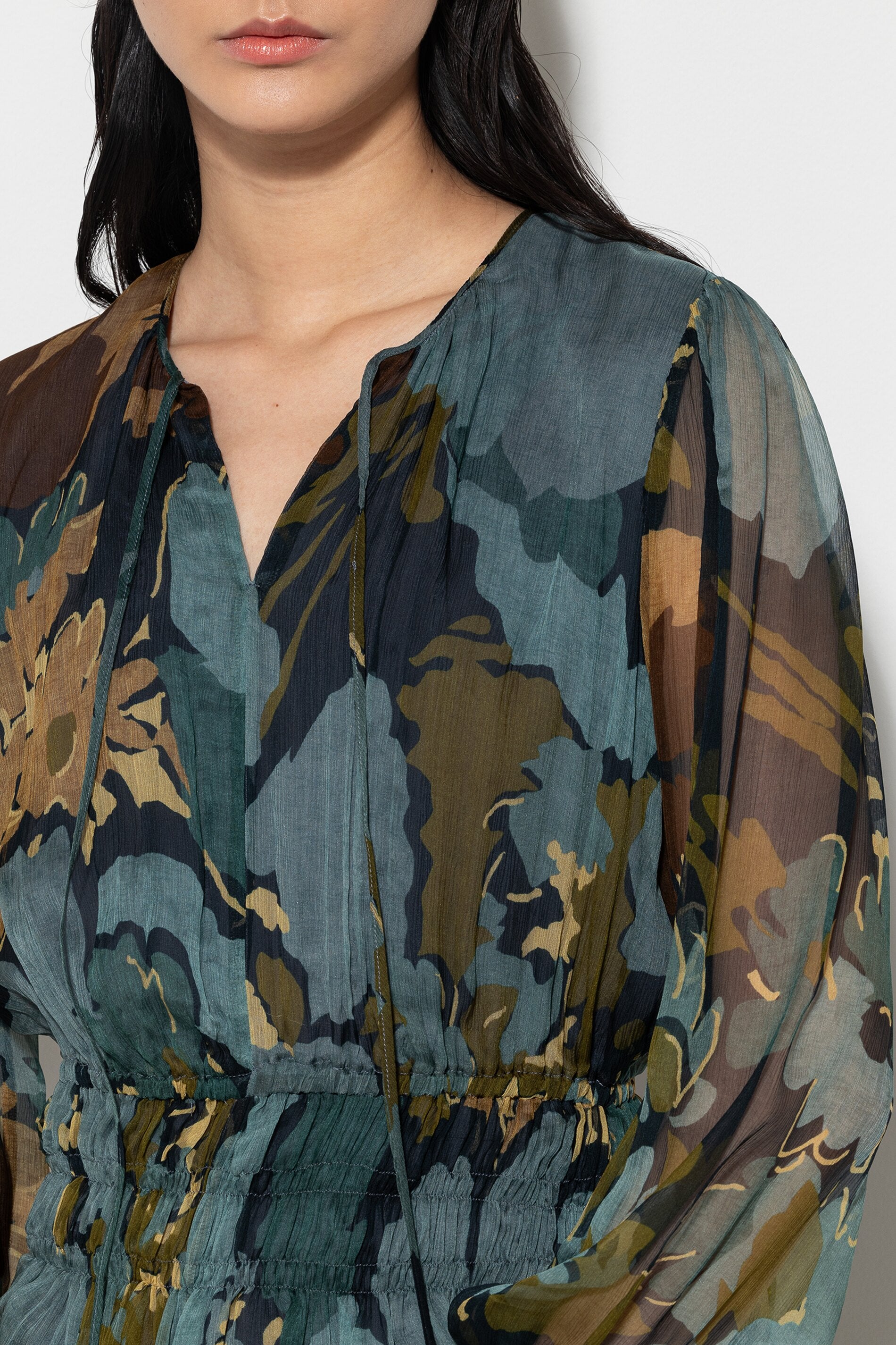 Kleid mit Flower-Print