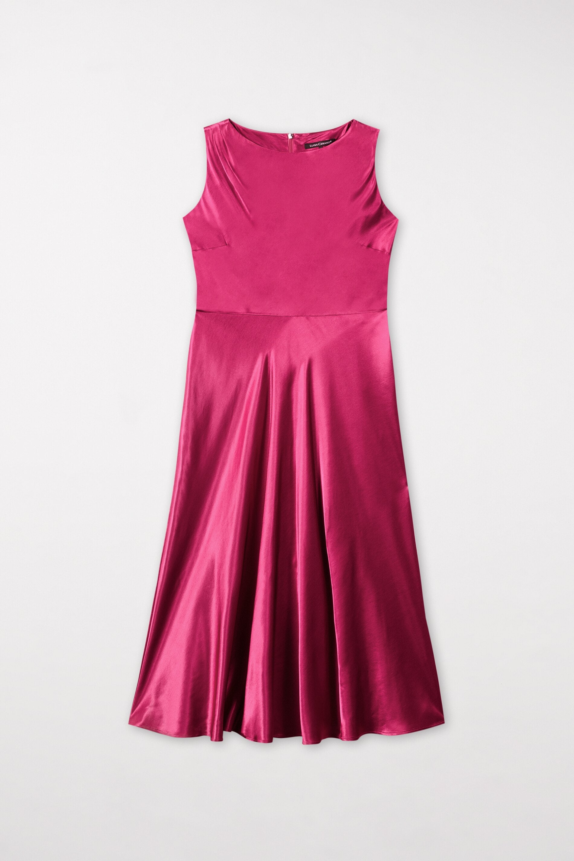 Satin-Kleid