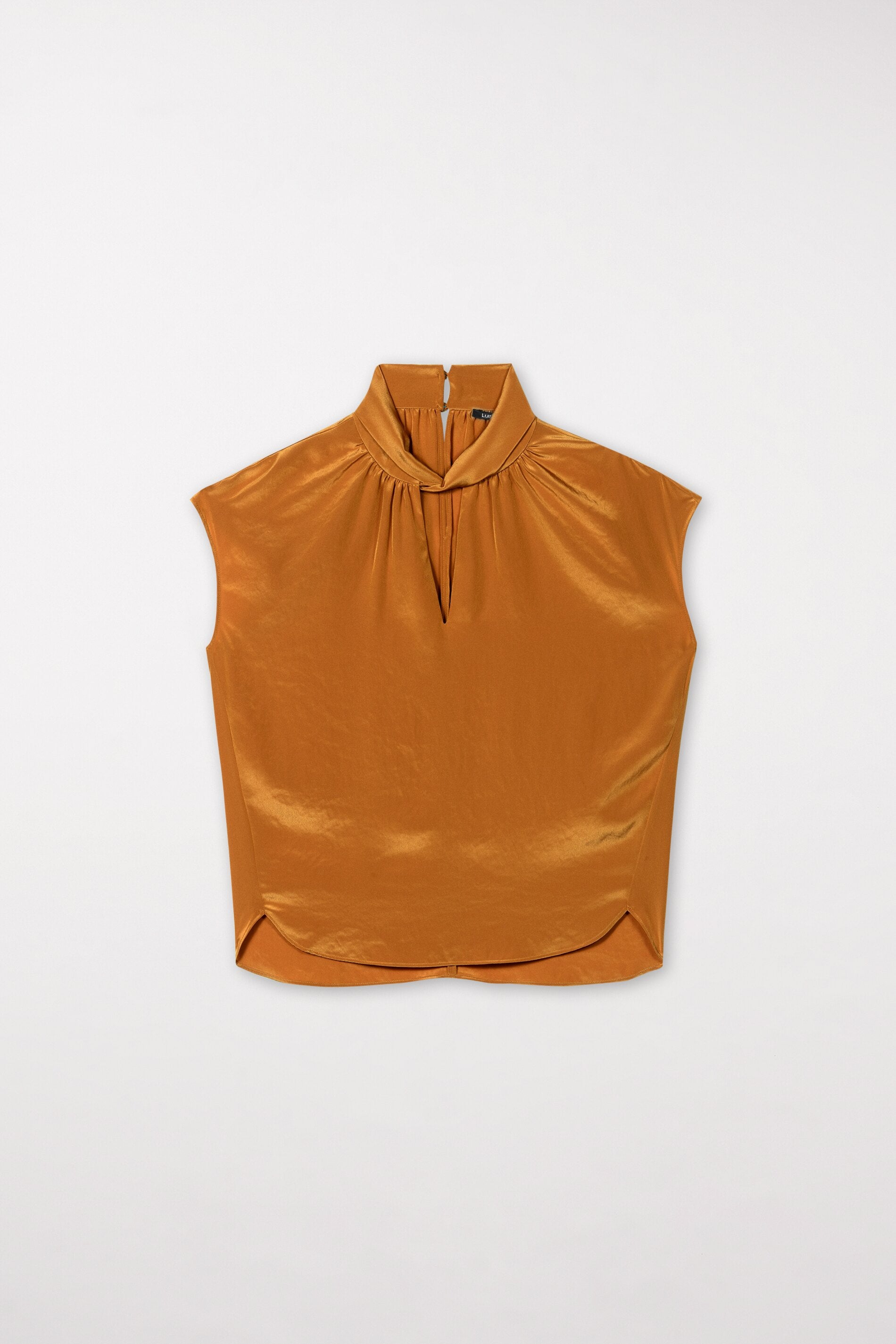 Bluse mit Knotendetail