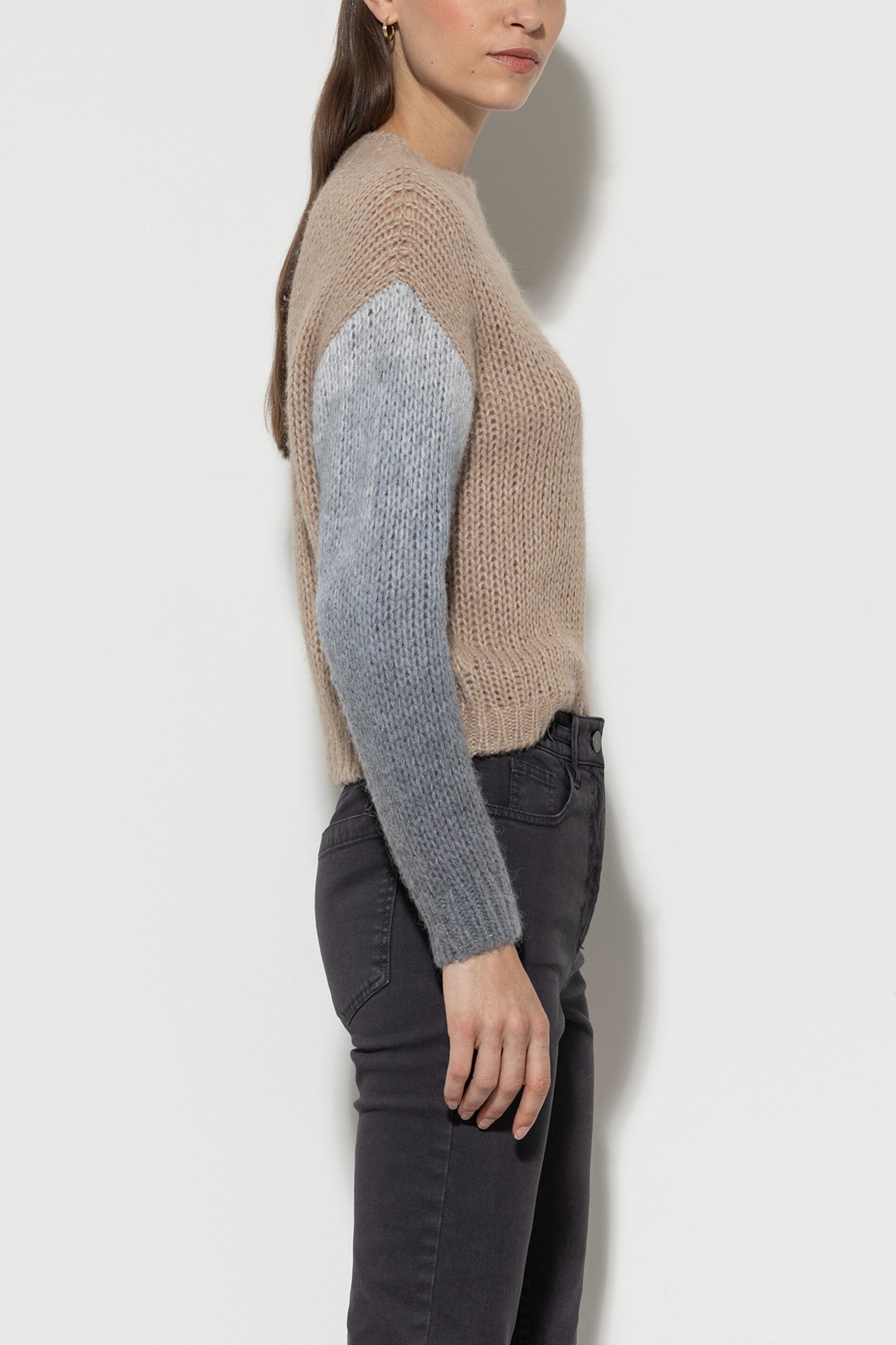 Pullover mit Spray-Effekt