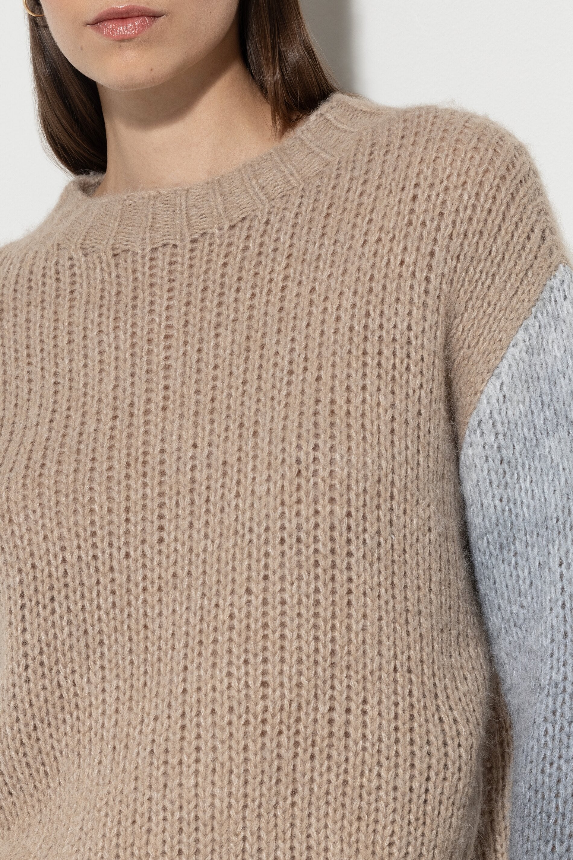 Pullover mit Spray-Effekt