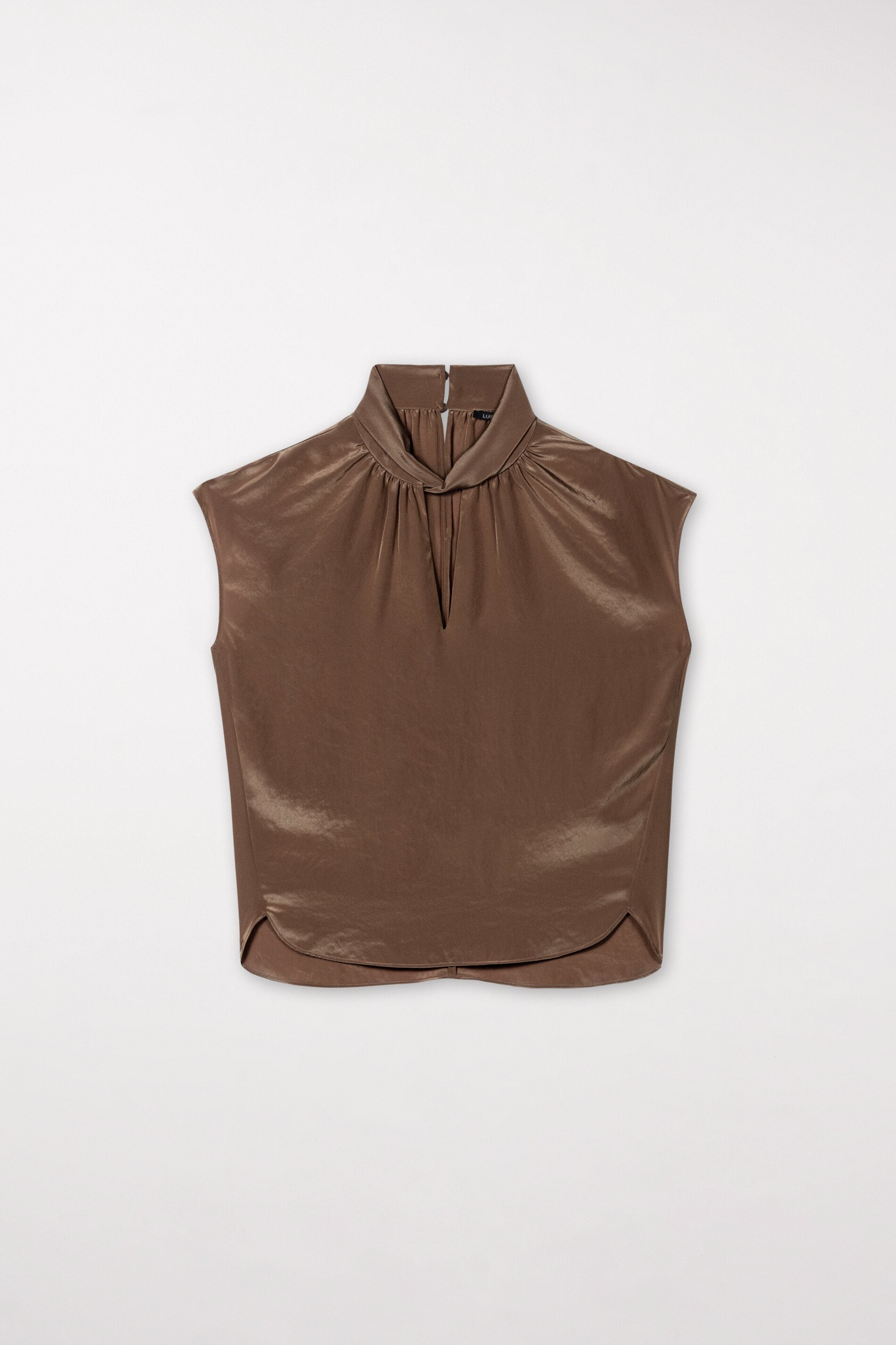 Blouse with knot detail