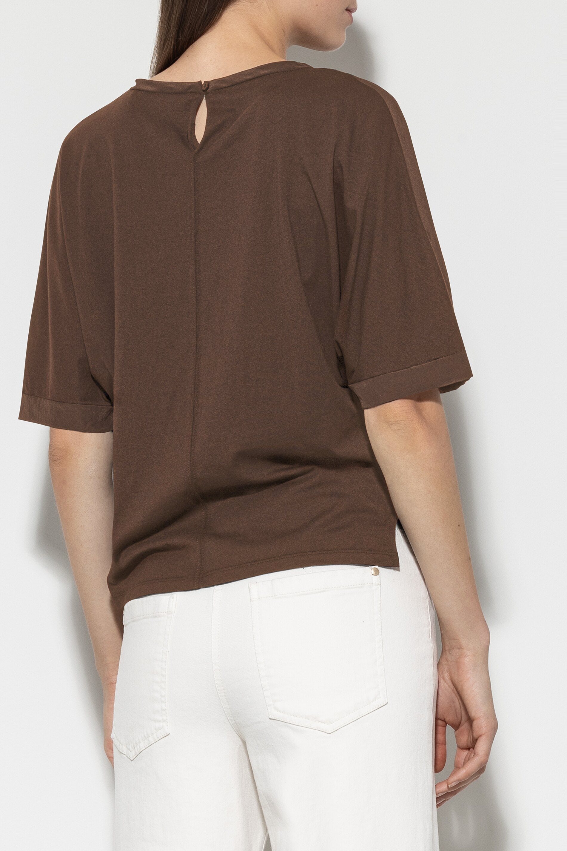 T-shirt with back patch