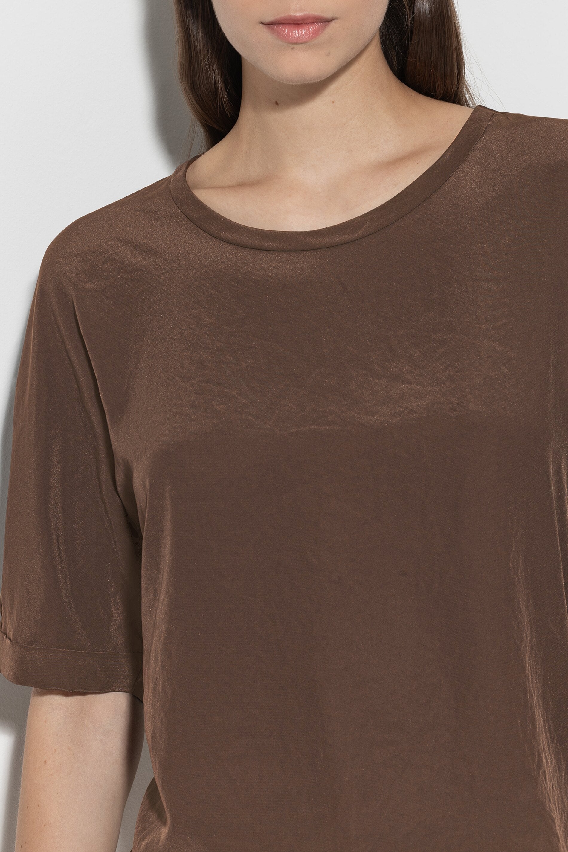 T-shirt with back patch