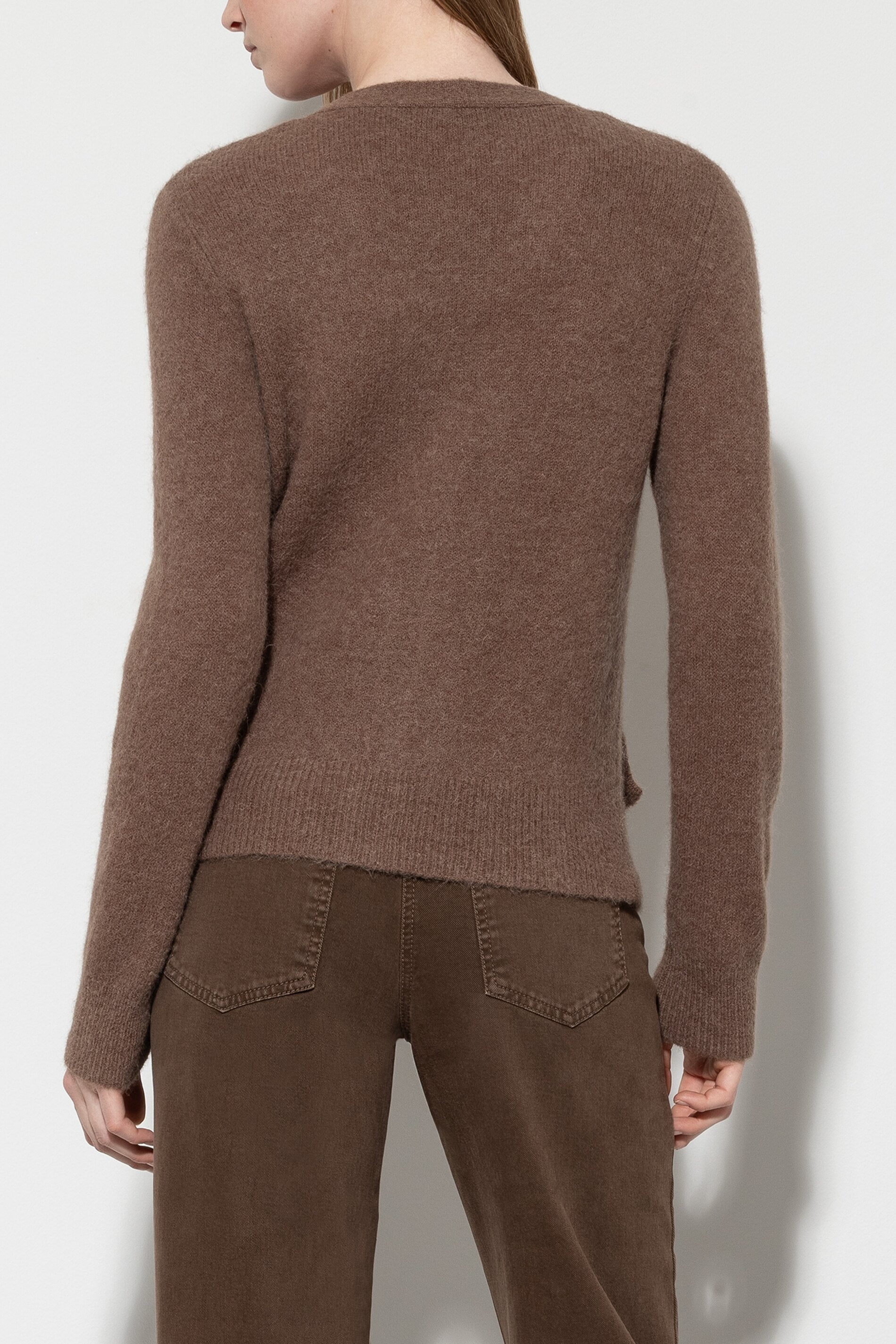 Cardigan aus Alpaka-Mix