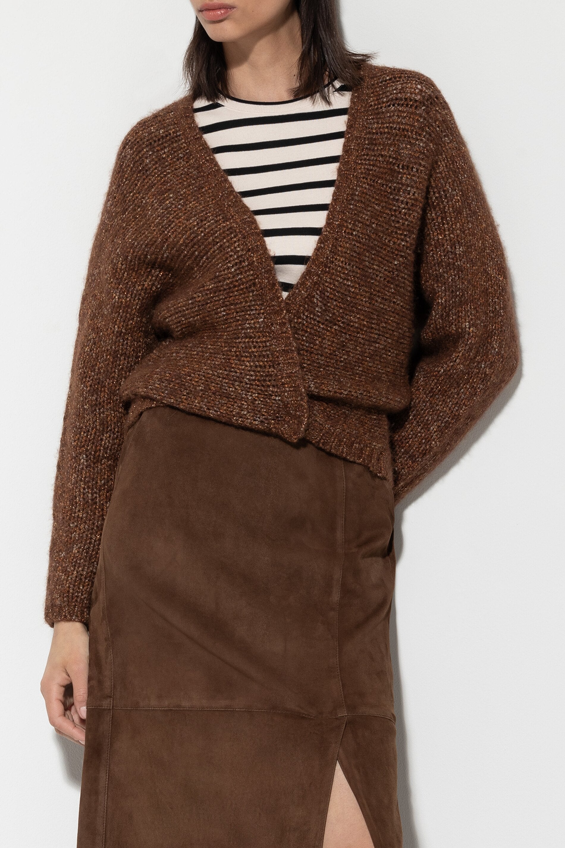 Cardigan in Parallelo-Optik