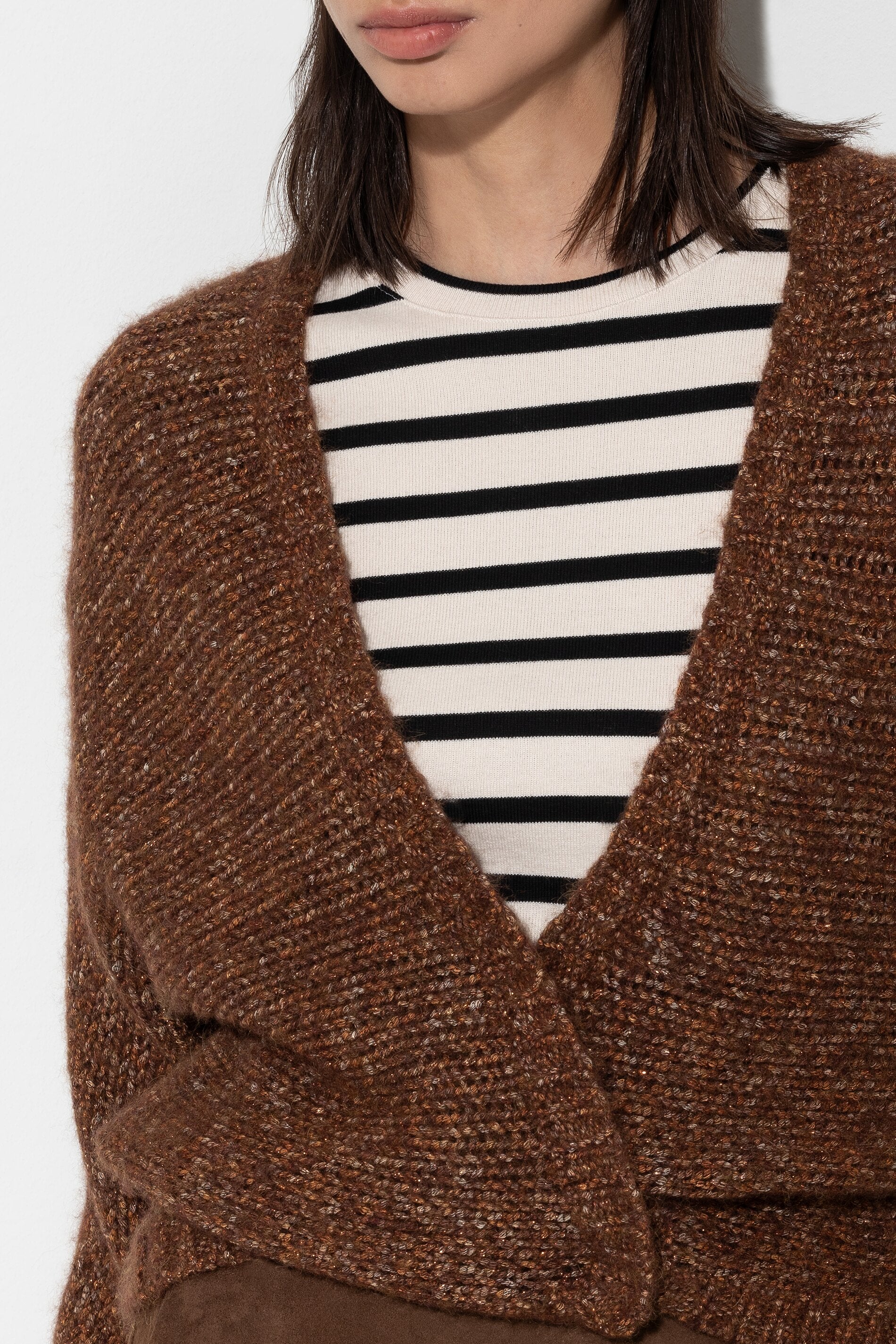 Cardigan in Parallelo-Optik